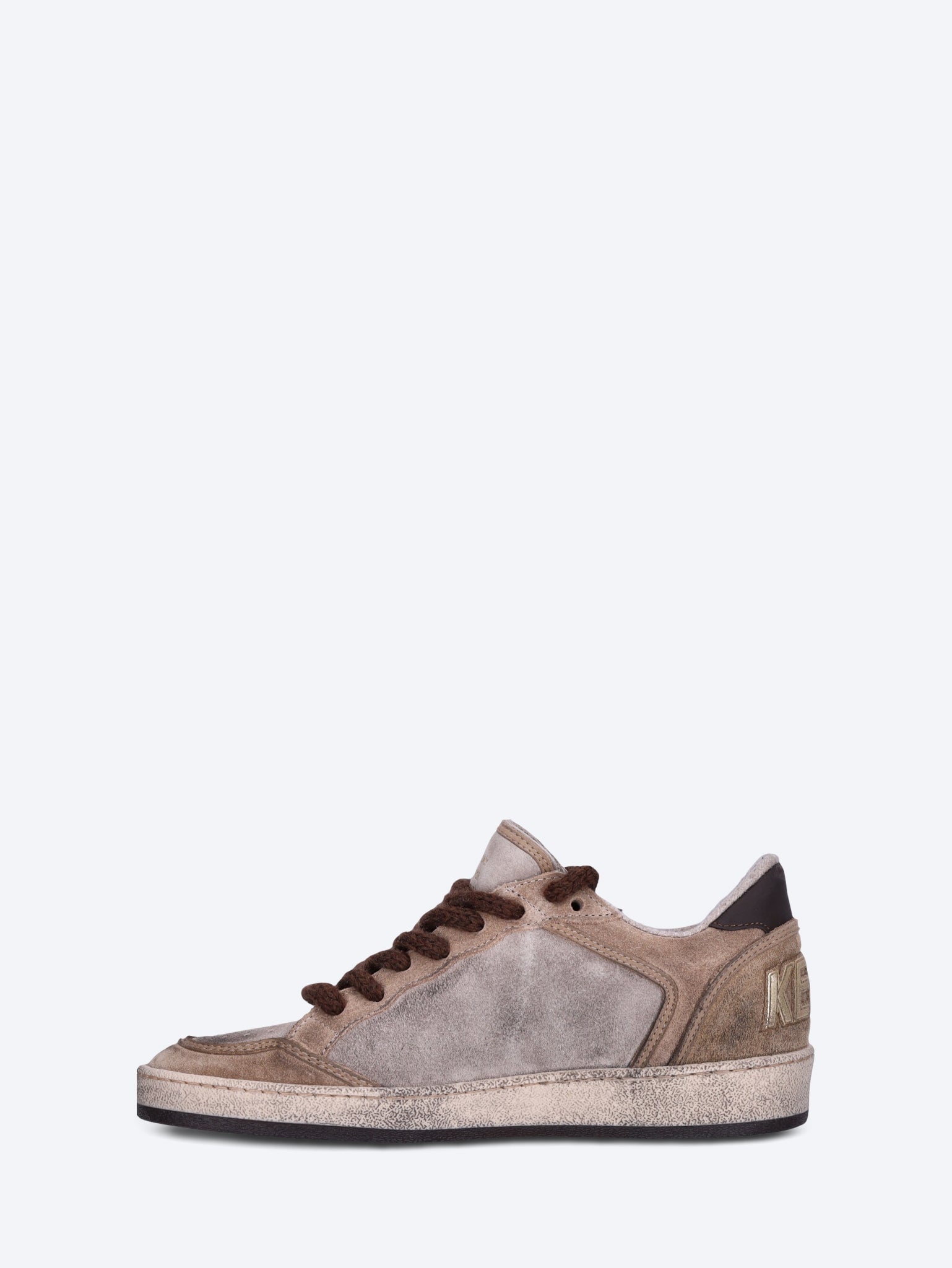 Ballstar suede upper spur glitter star sneakers 4