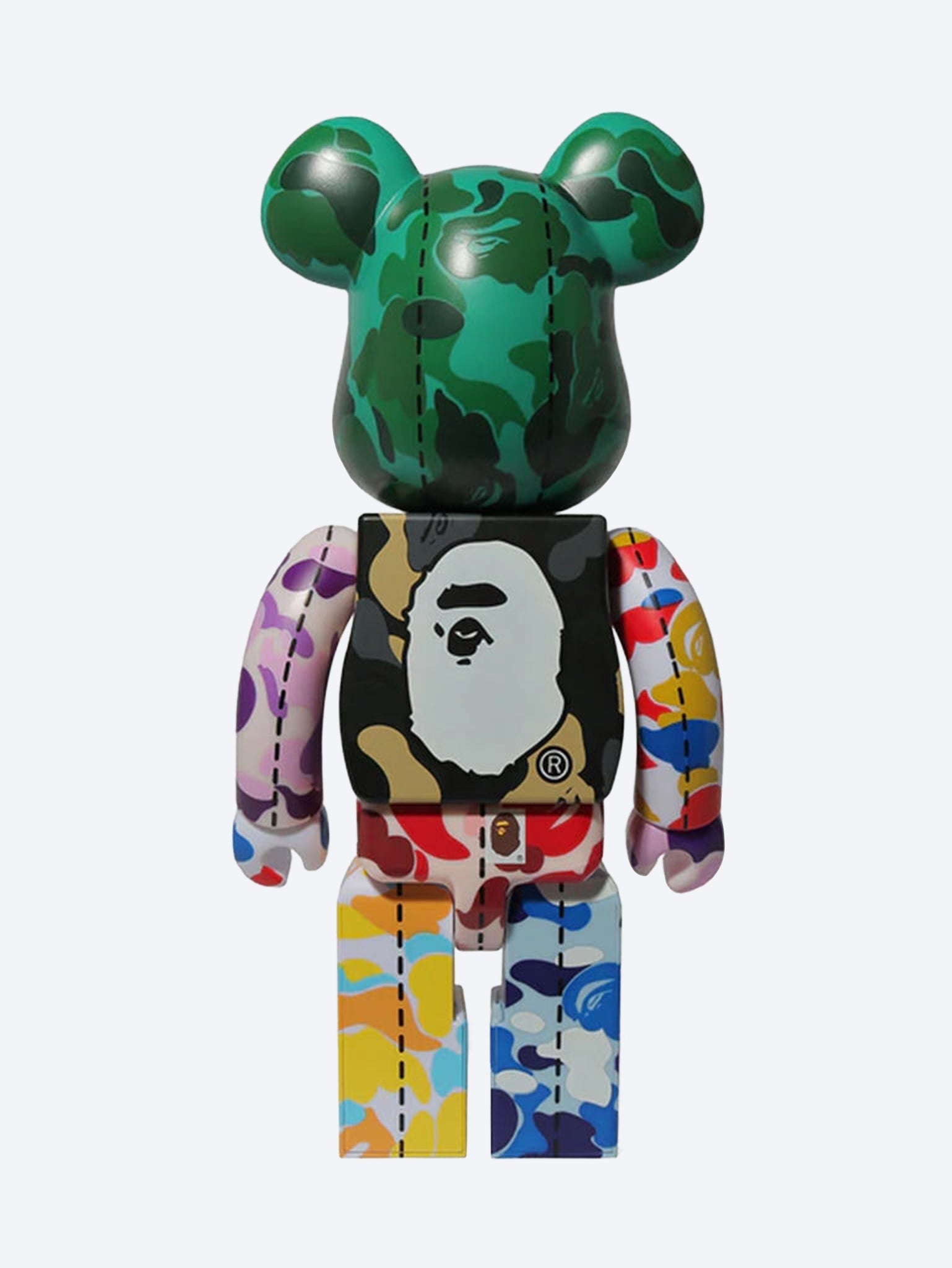 Bearbrick bape 28th anniversary bape camo 400% m g 5