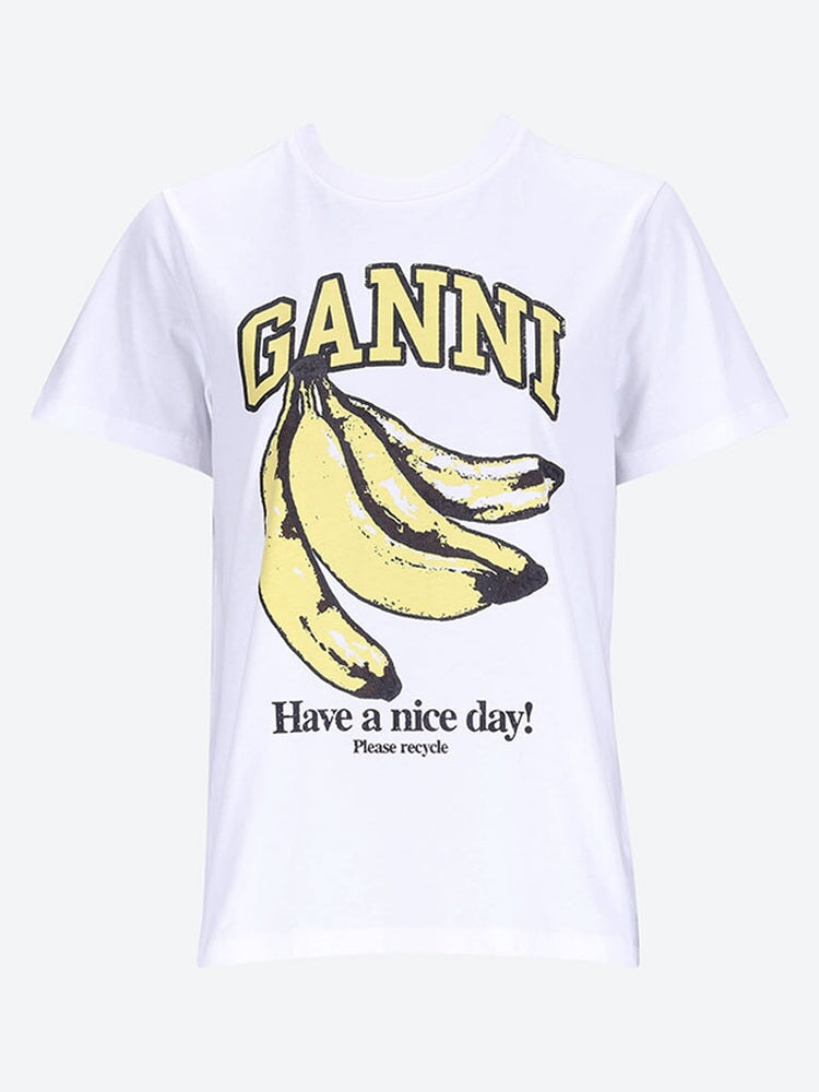Basic jersey banana relaxed t-shirt 1