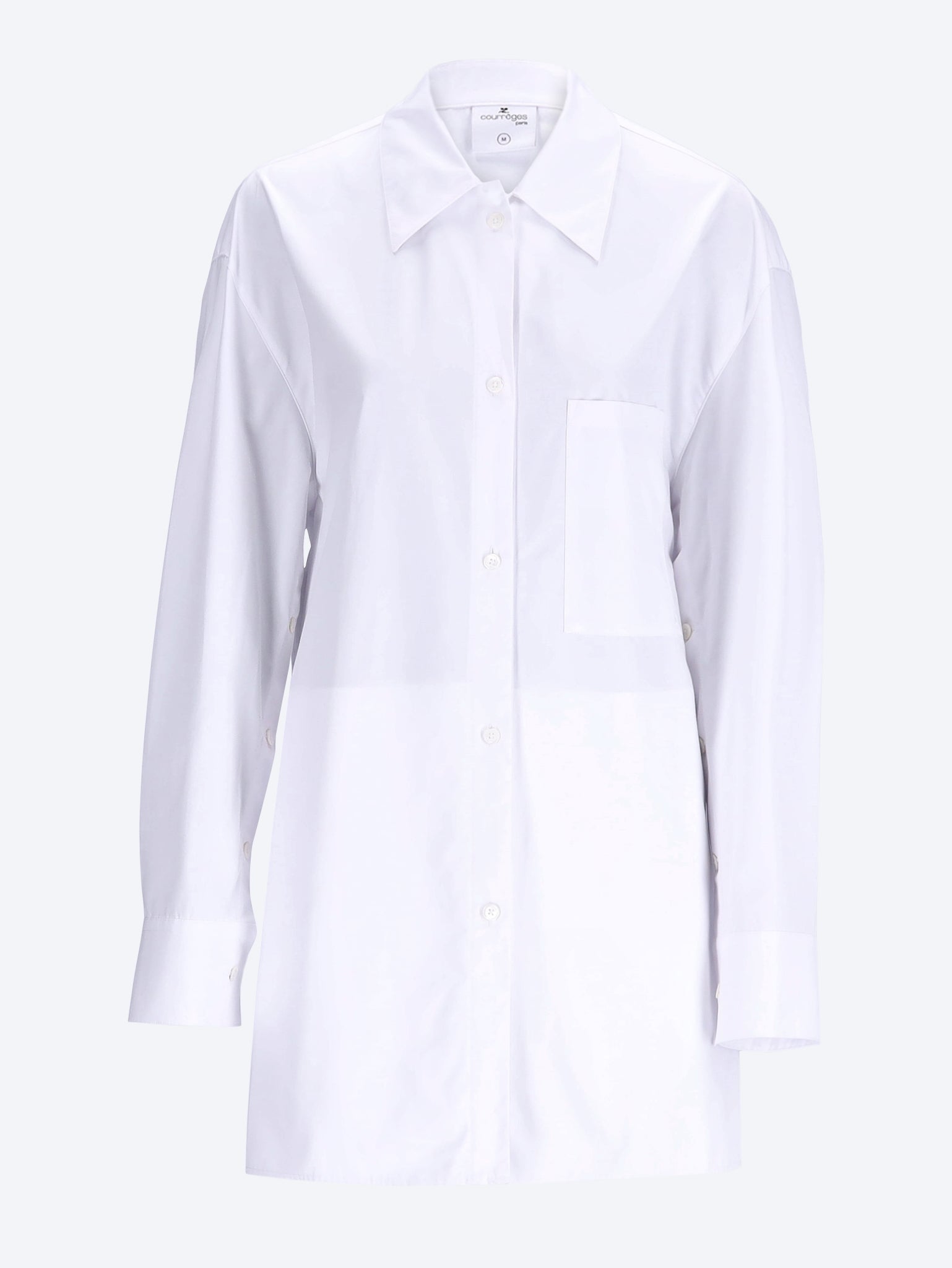 Belted shirting dress 1