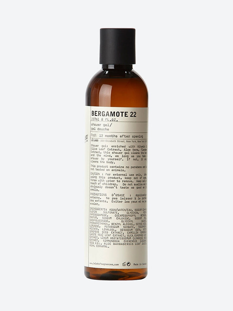 Bergamote 22 shower gel 1