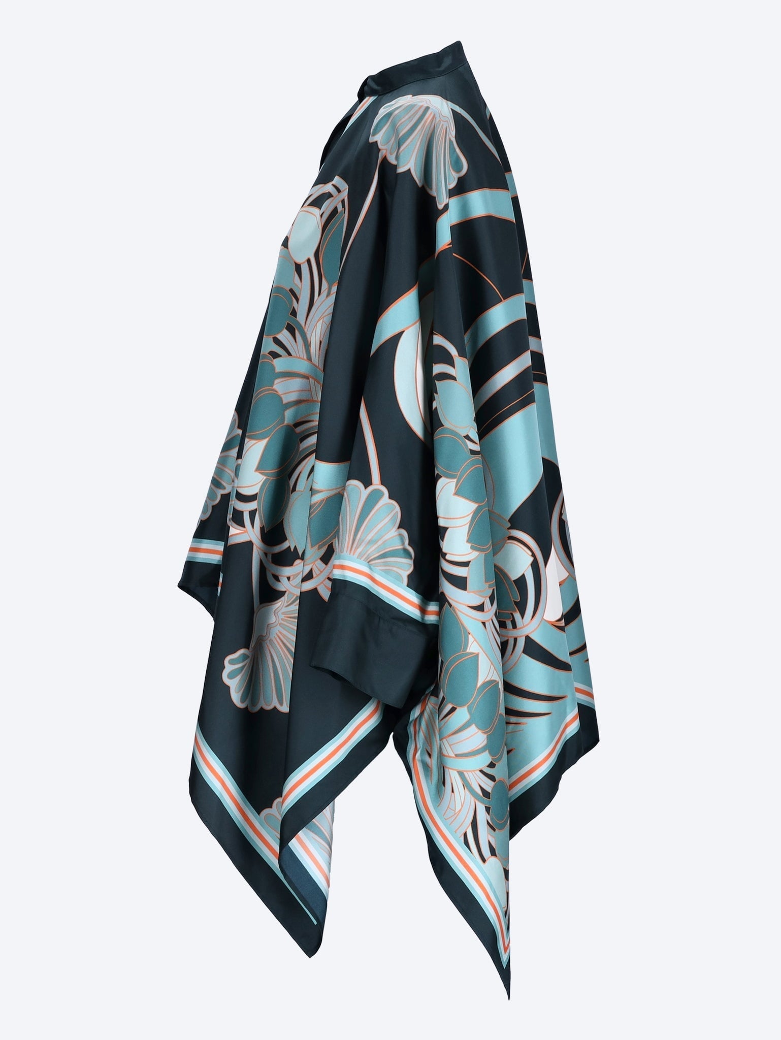 Blühendes Tulpen-Placee-Foulard-Shirt 2
