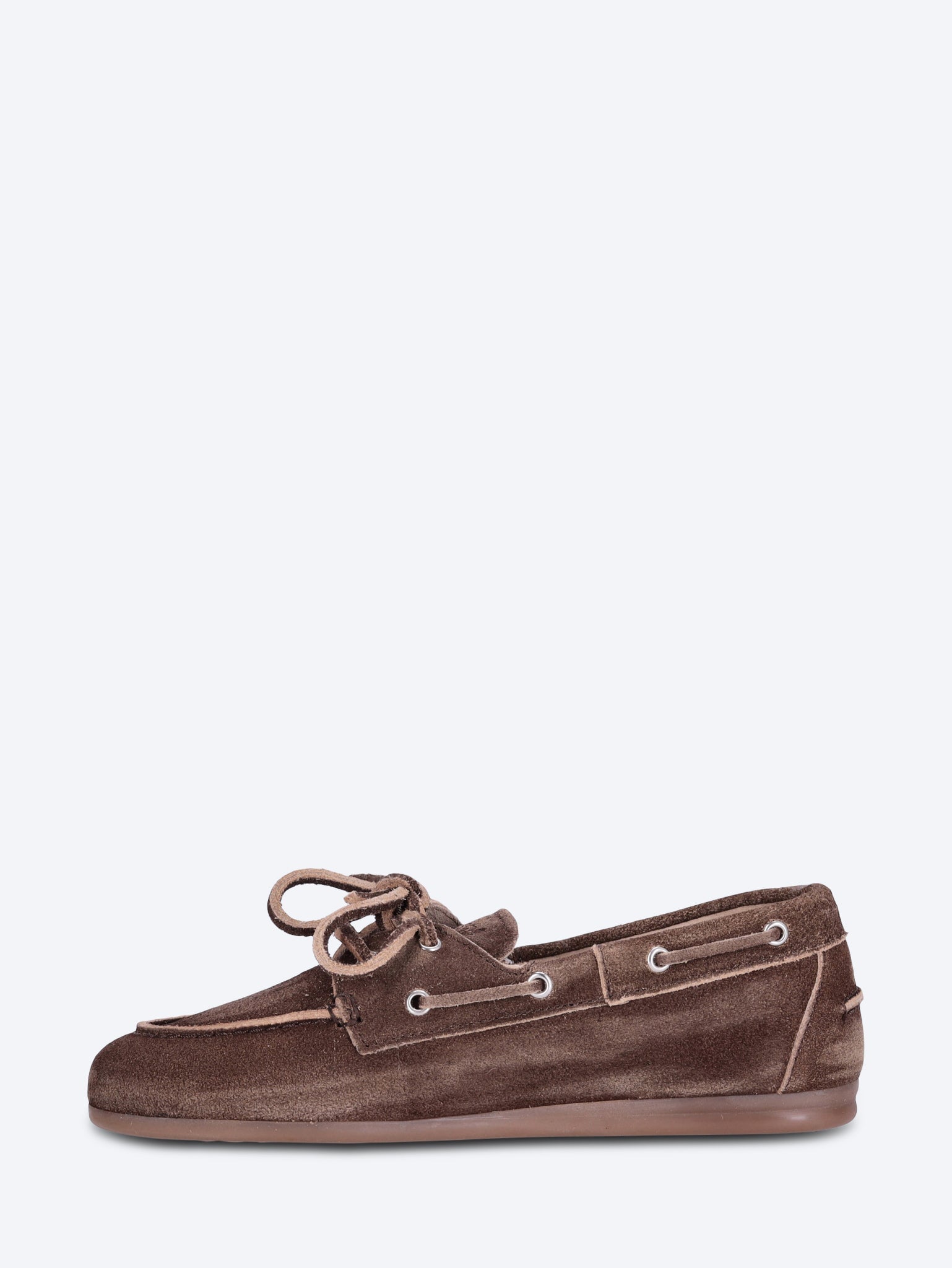 Boat brushed suede loafer 4