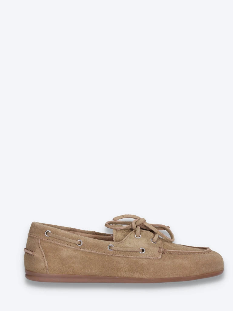 Mocassins bateau en daim brossé 1