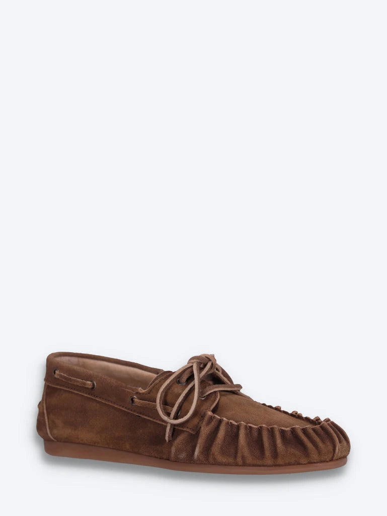 Wrinkle – Boots-Loafer aus gebürstetem Wildleder 2