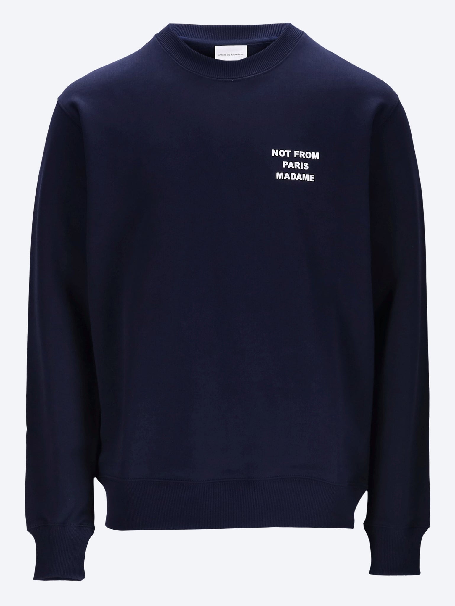Bold slogan sweatshirt 1