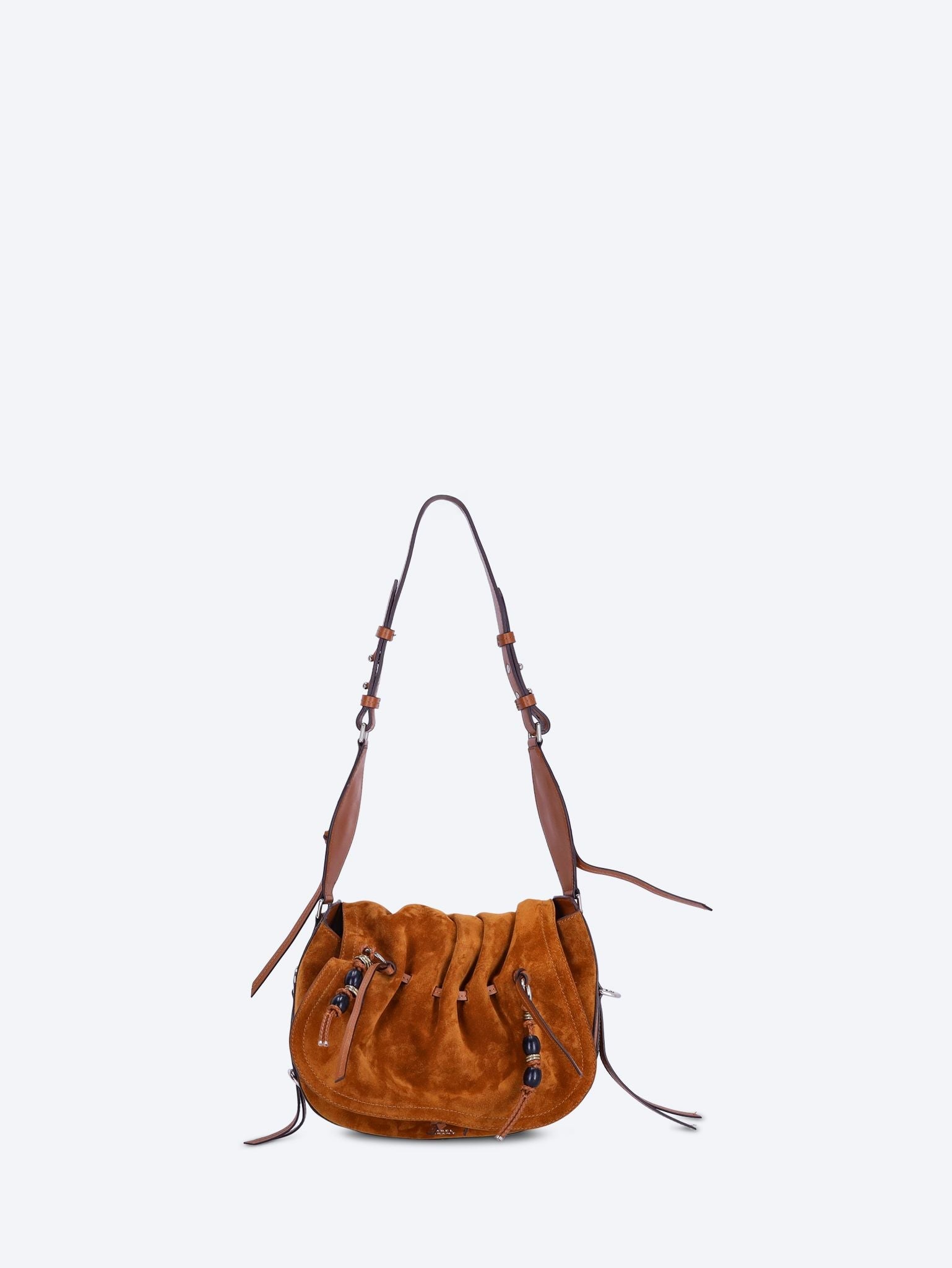 Bolton velvet leather shoulder bag 1