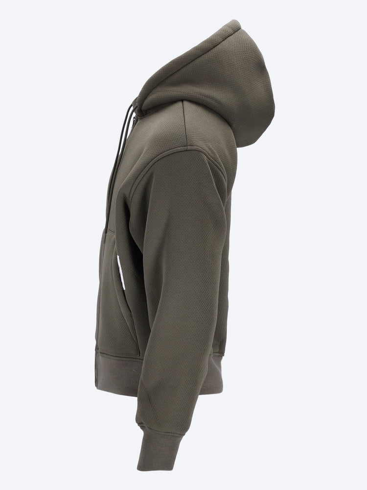 Sweat à capuche liné de sherpa lié 2