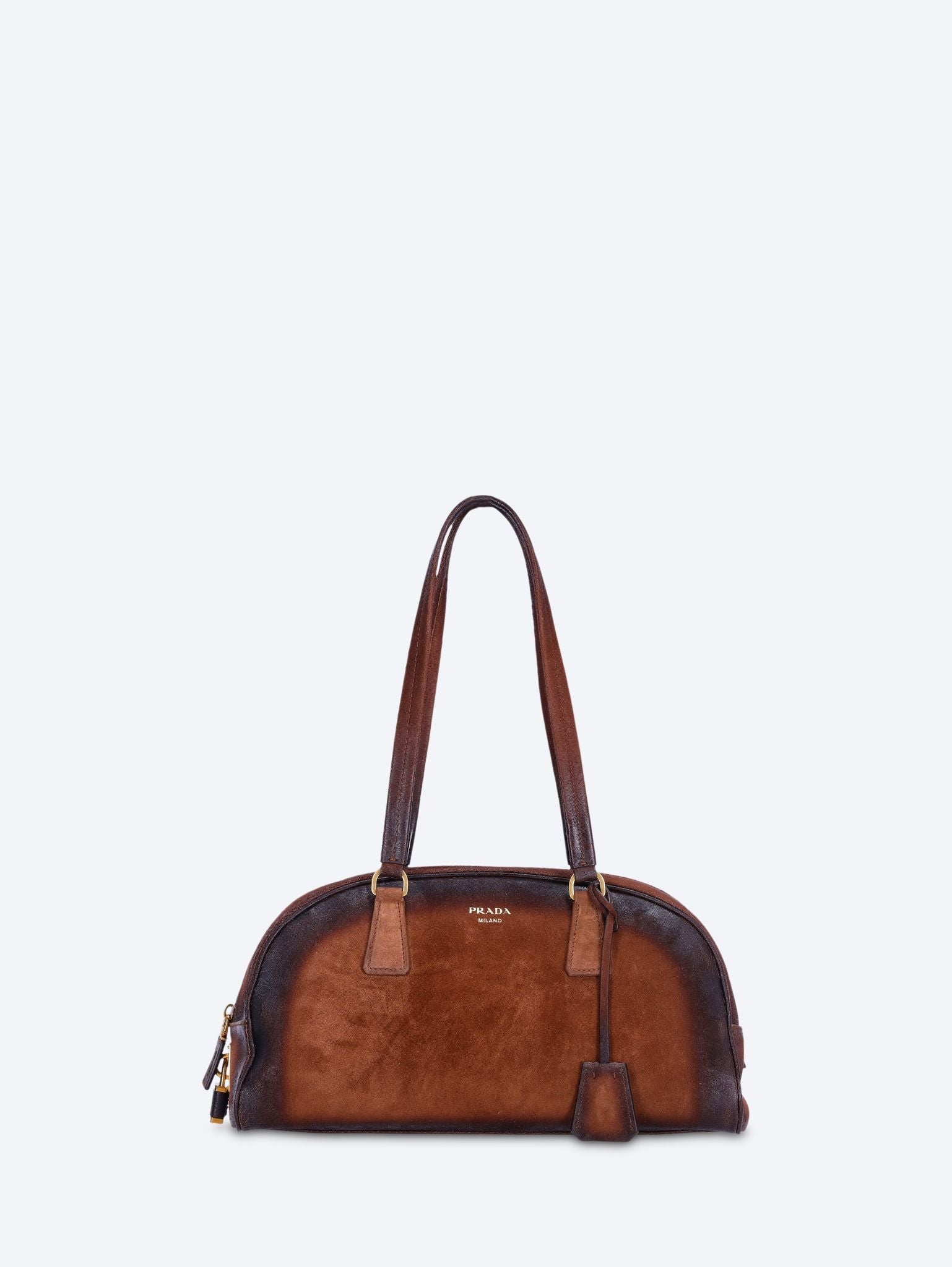 Bowling medium suede bag 1