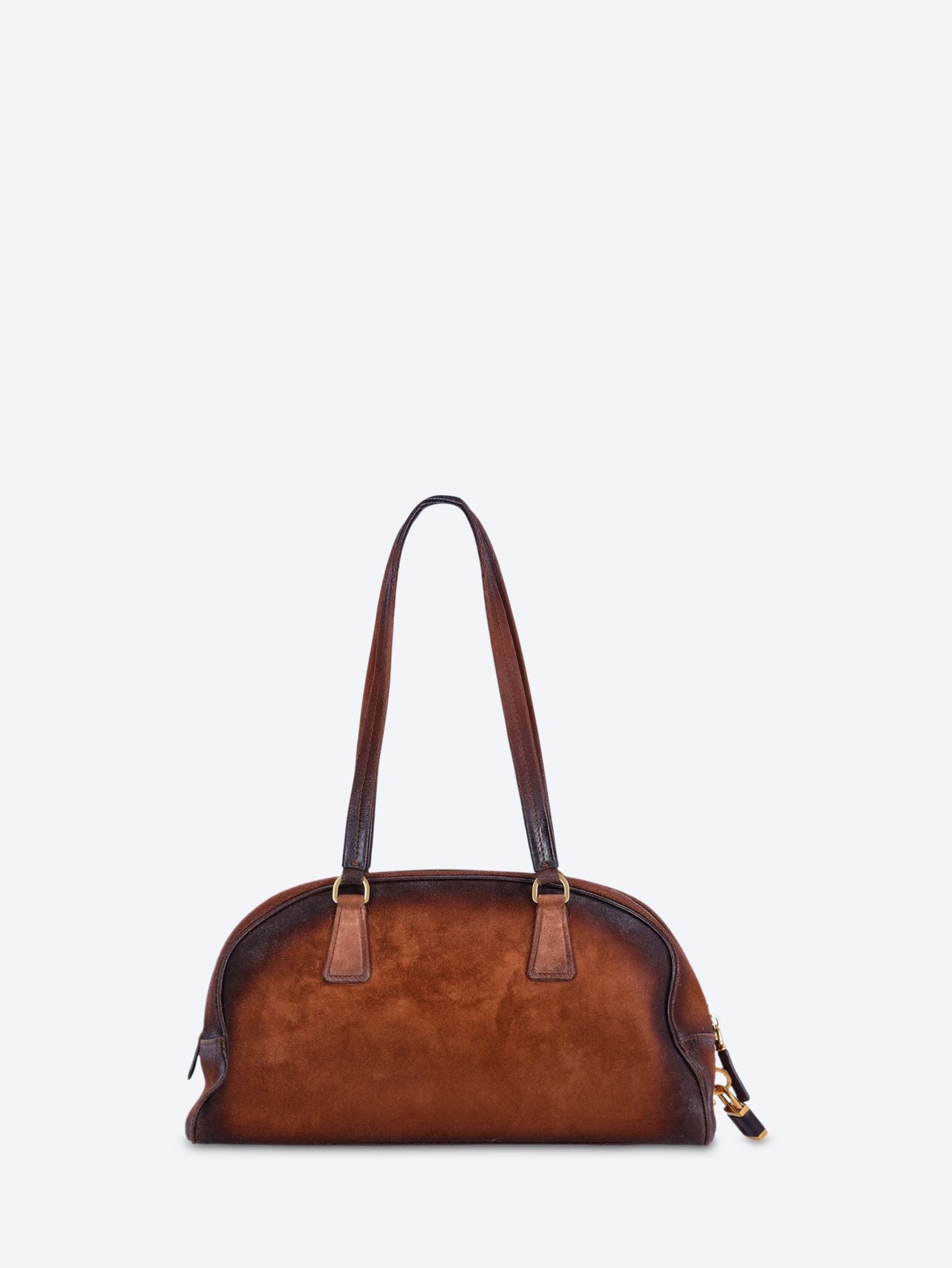 Bowling medium suede bag 4