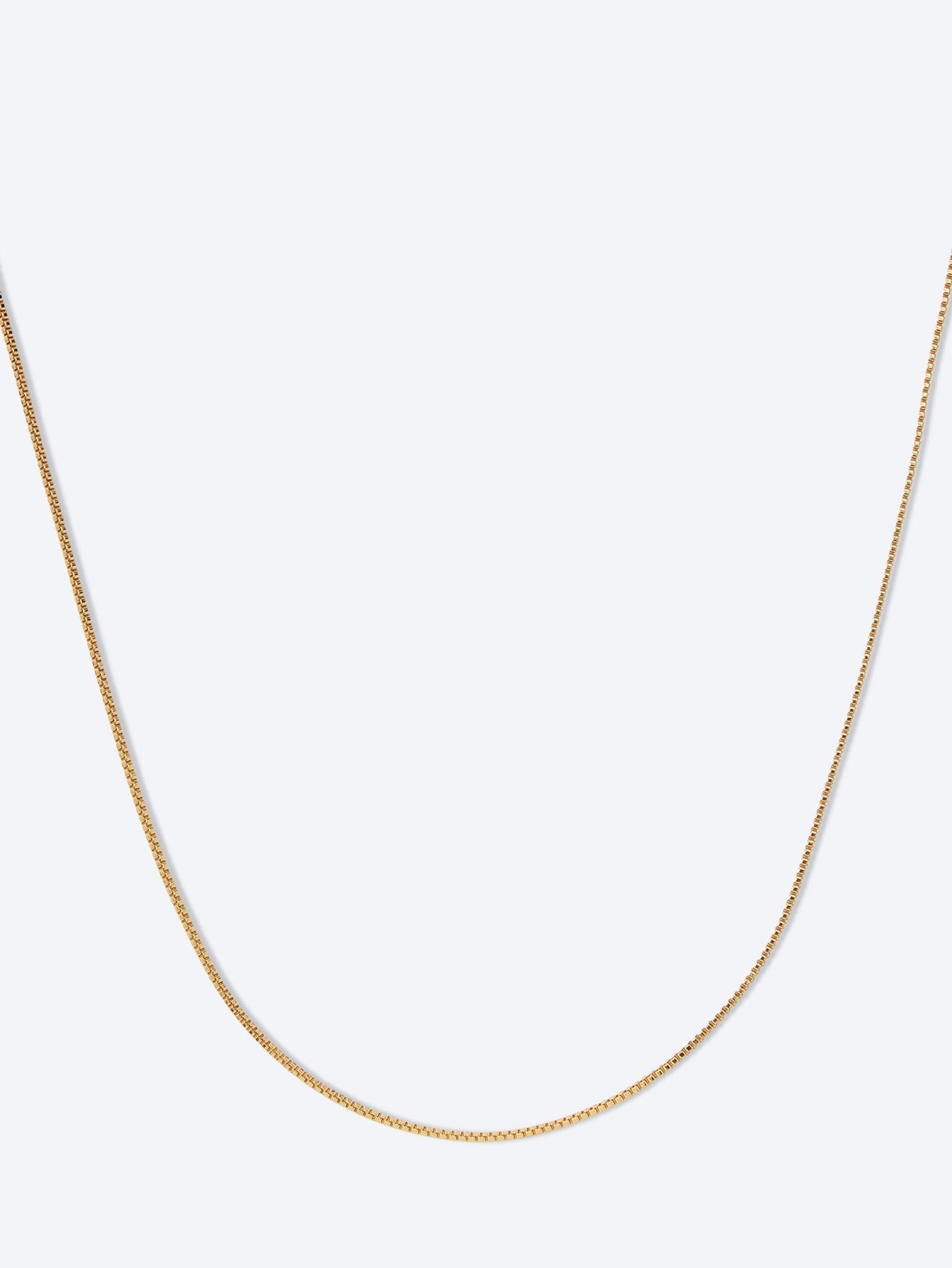 Kastenkette 40 cm Gold 1