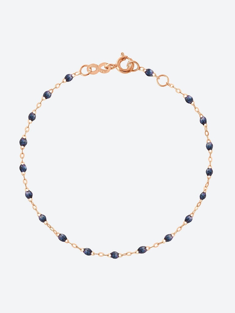 Bracelet ou rose bleu nuit 17 cm 1