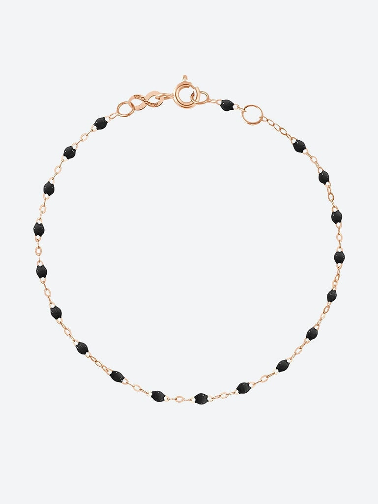 Bracelet ou rose noire 17 cm 1