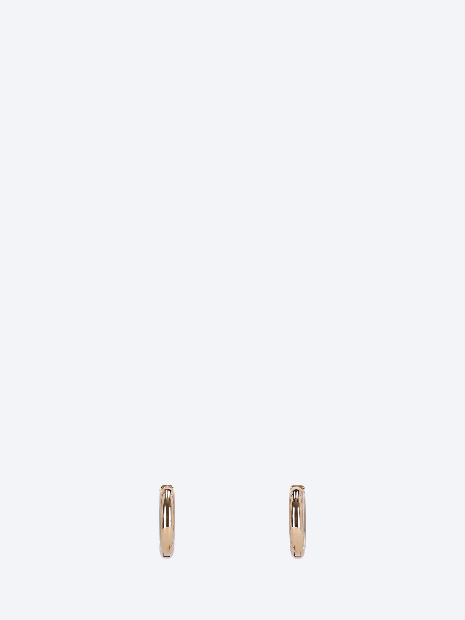 Brass metal clip minimal earrings 3