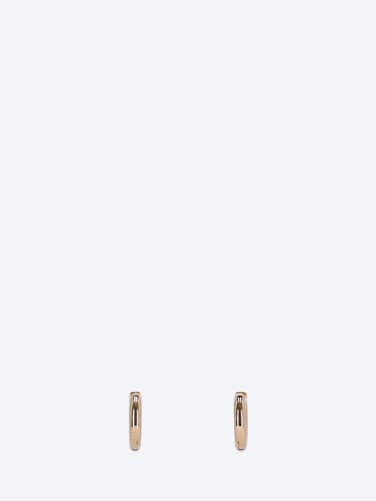 Brass metal clip minimal earrings 3