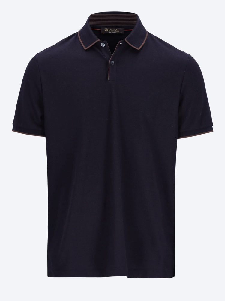Brentwood pique' honeycomb polo 1