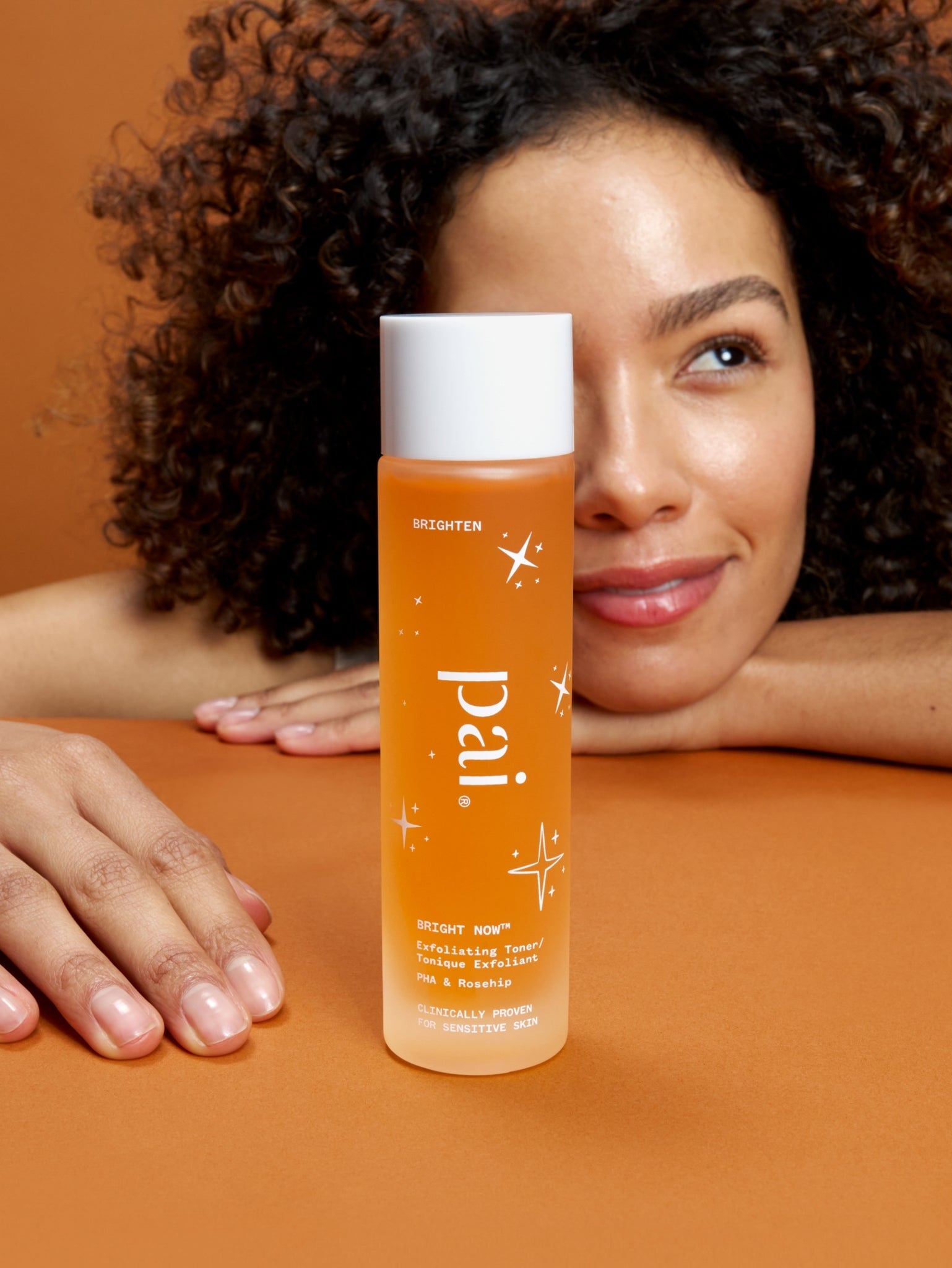 Bright now exfoliating toner pha & rosehip 100 ml 3