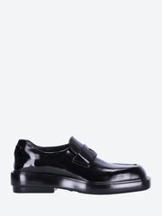 Brushed leather loafers ref: