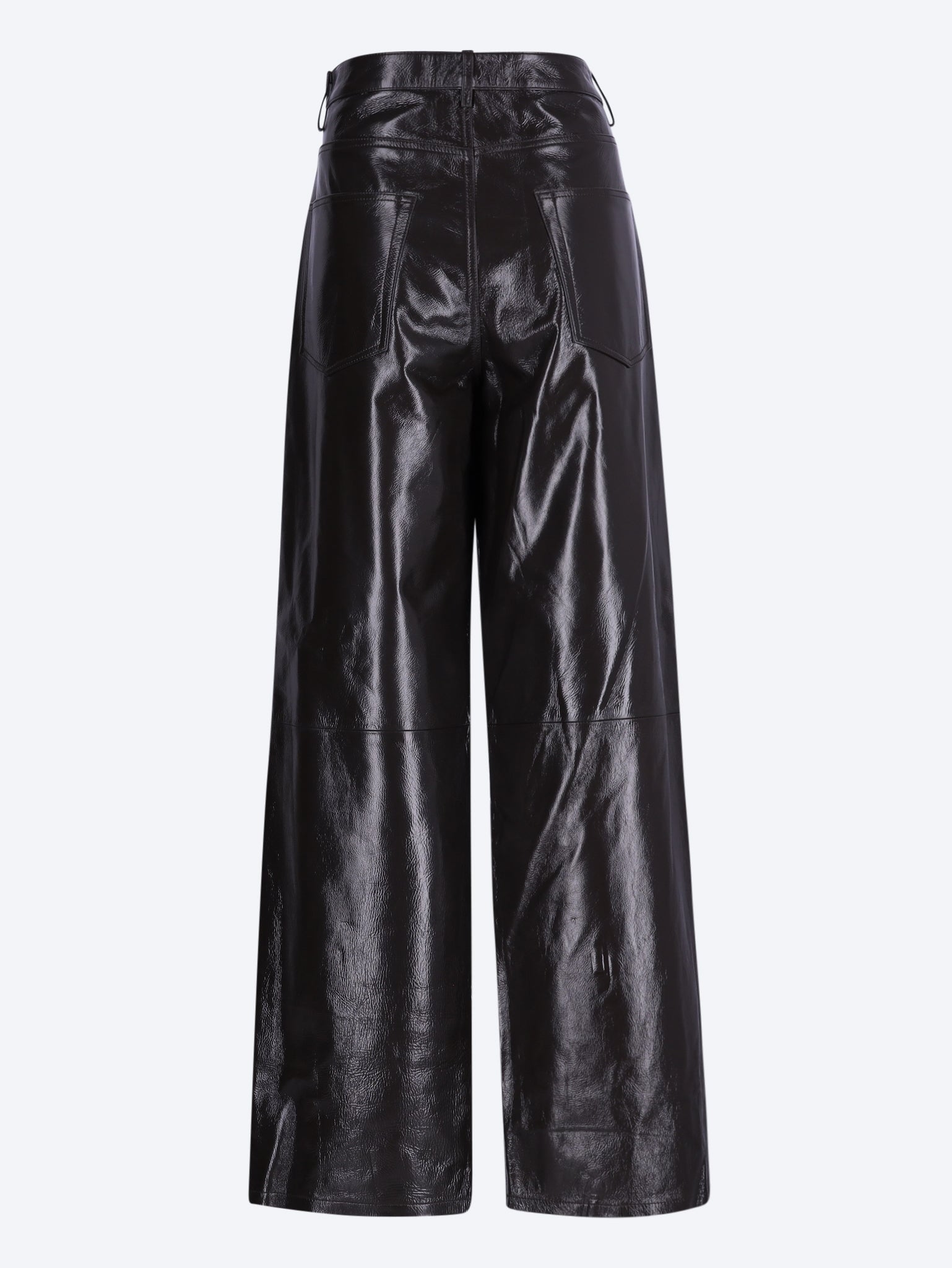 Bruun - lacquer baggy pants 3
