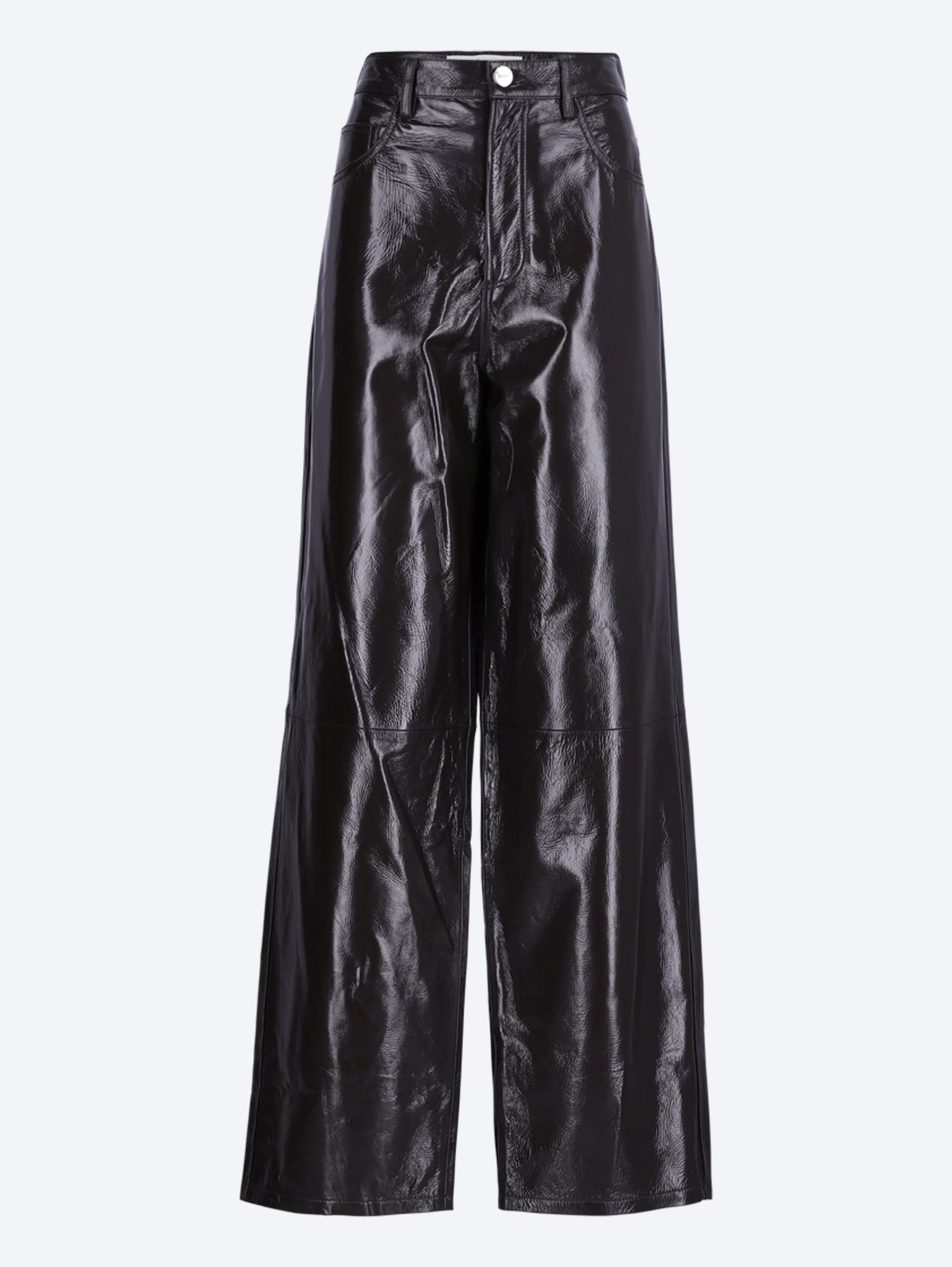 Bruun - lacquer baggy pants 1