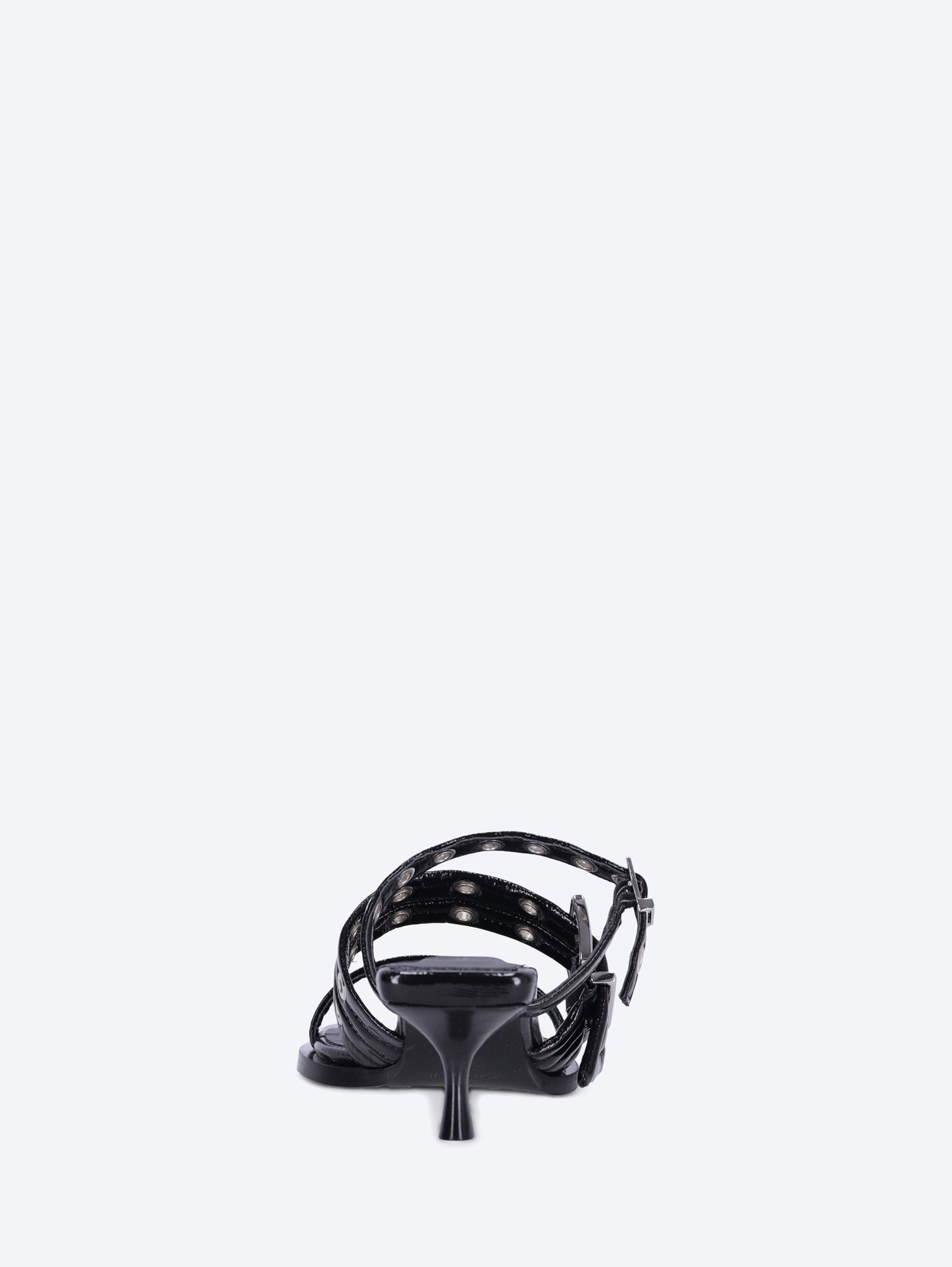 Buckle strap mules 5