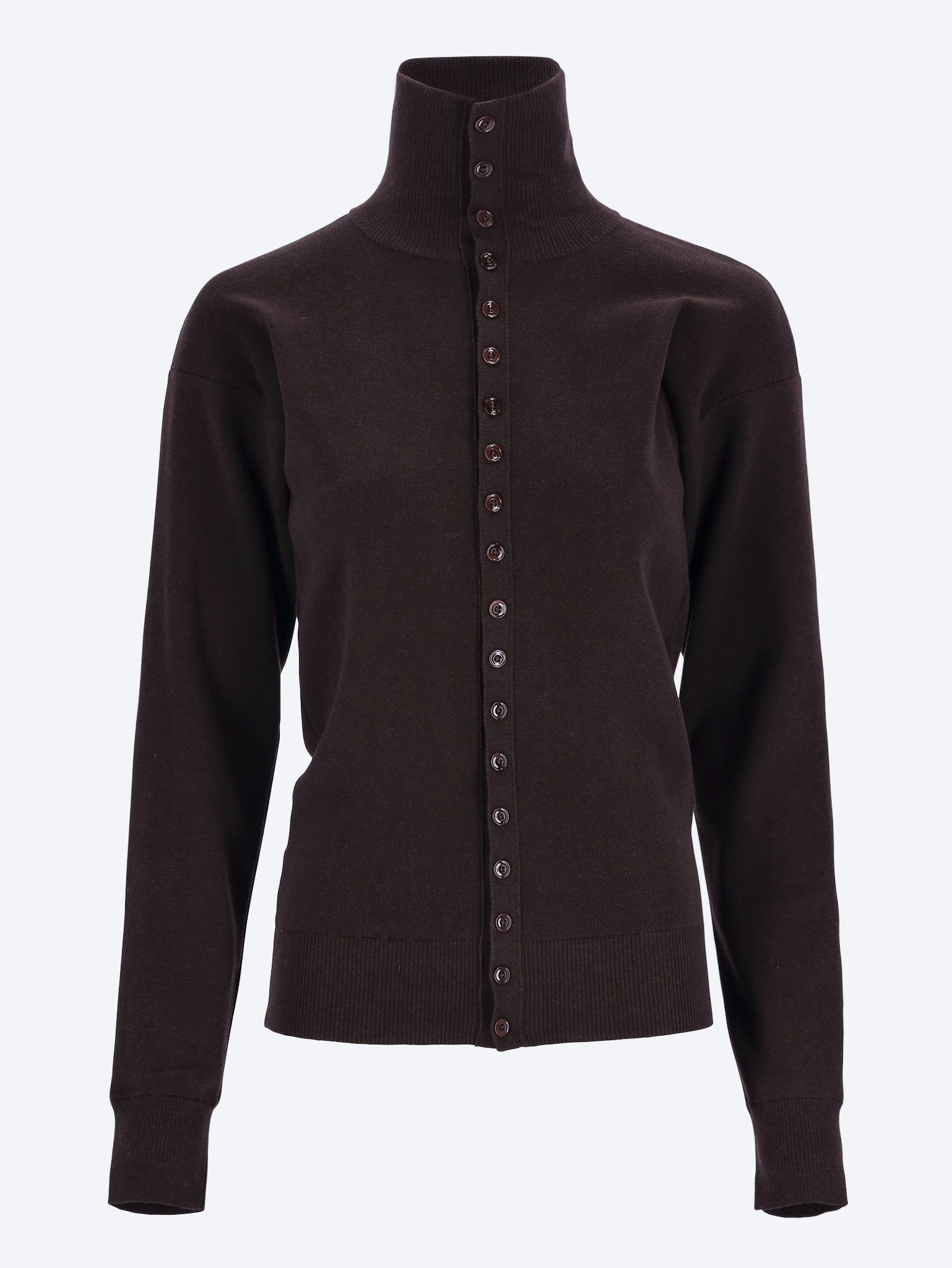 Buttoned fitted cardigan 1