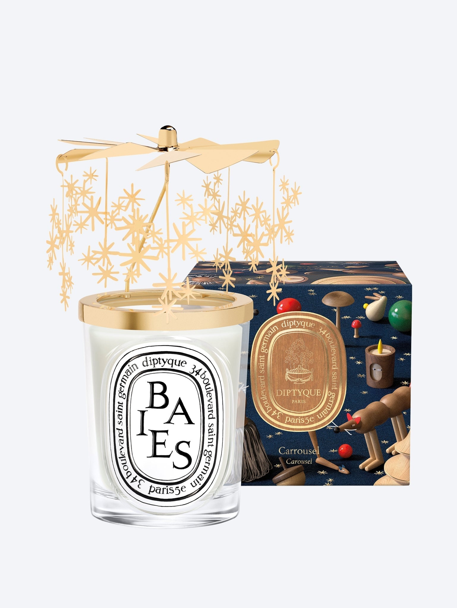 Carousel for classic candle 190g xmas26 2