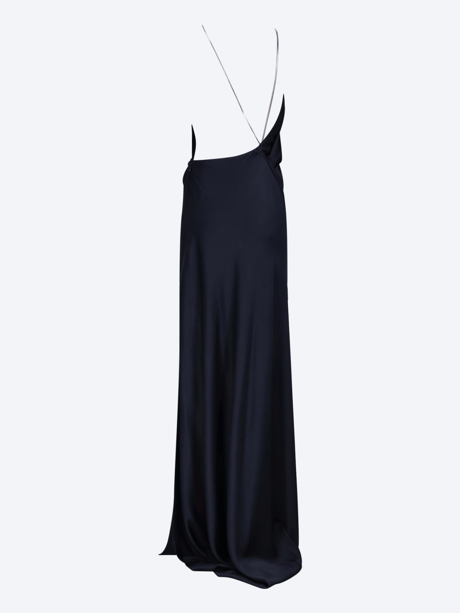 Chain detail halter gown 3