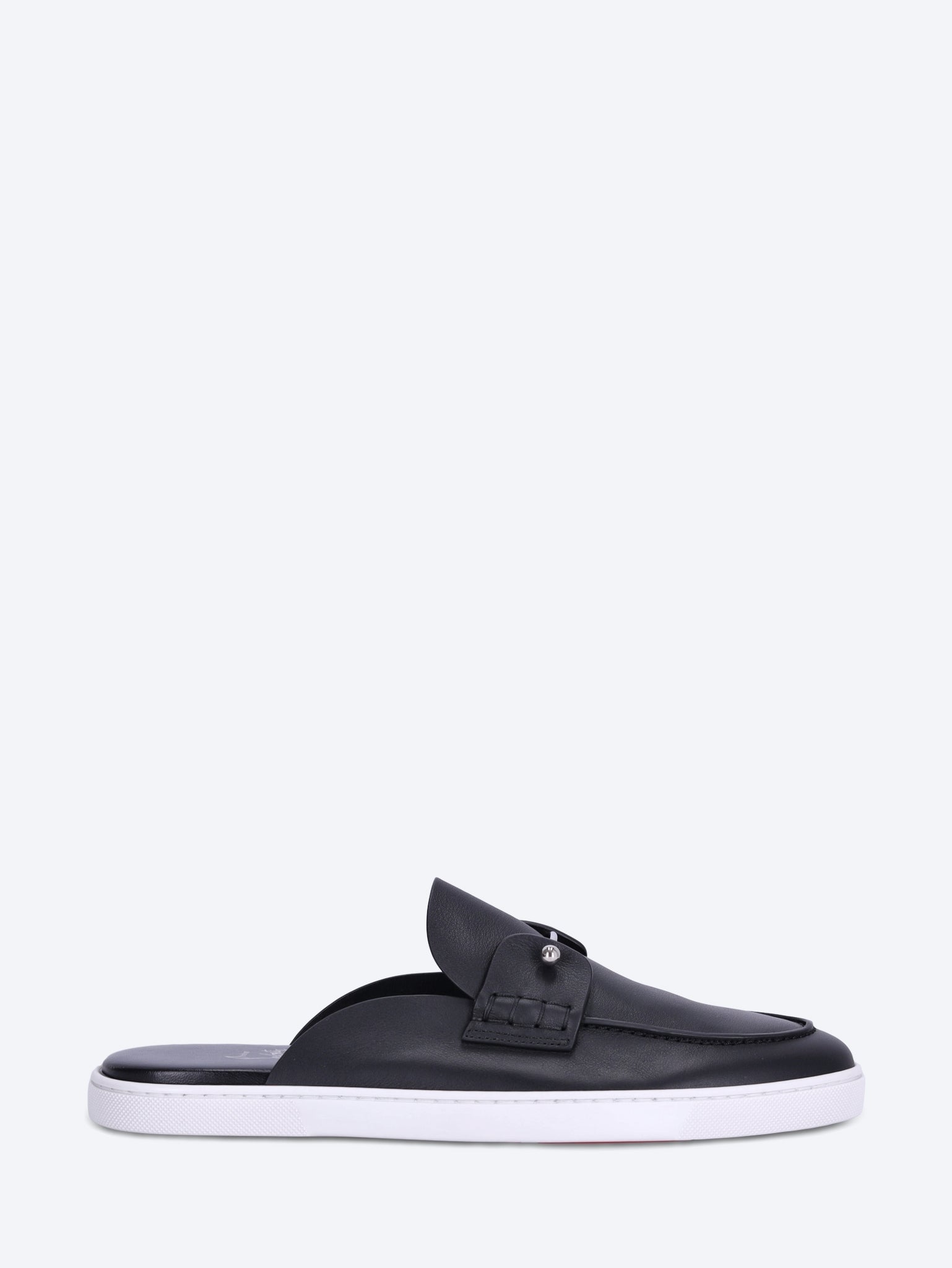 Chanme flache Retourne-Loafer aus Kalbsleder 1