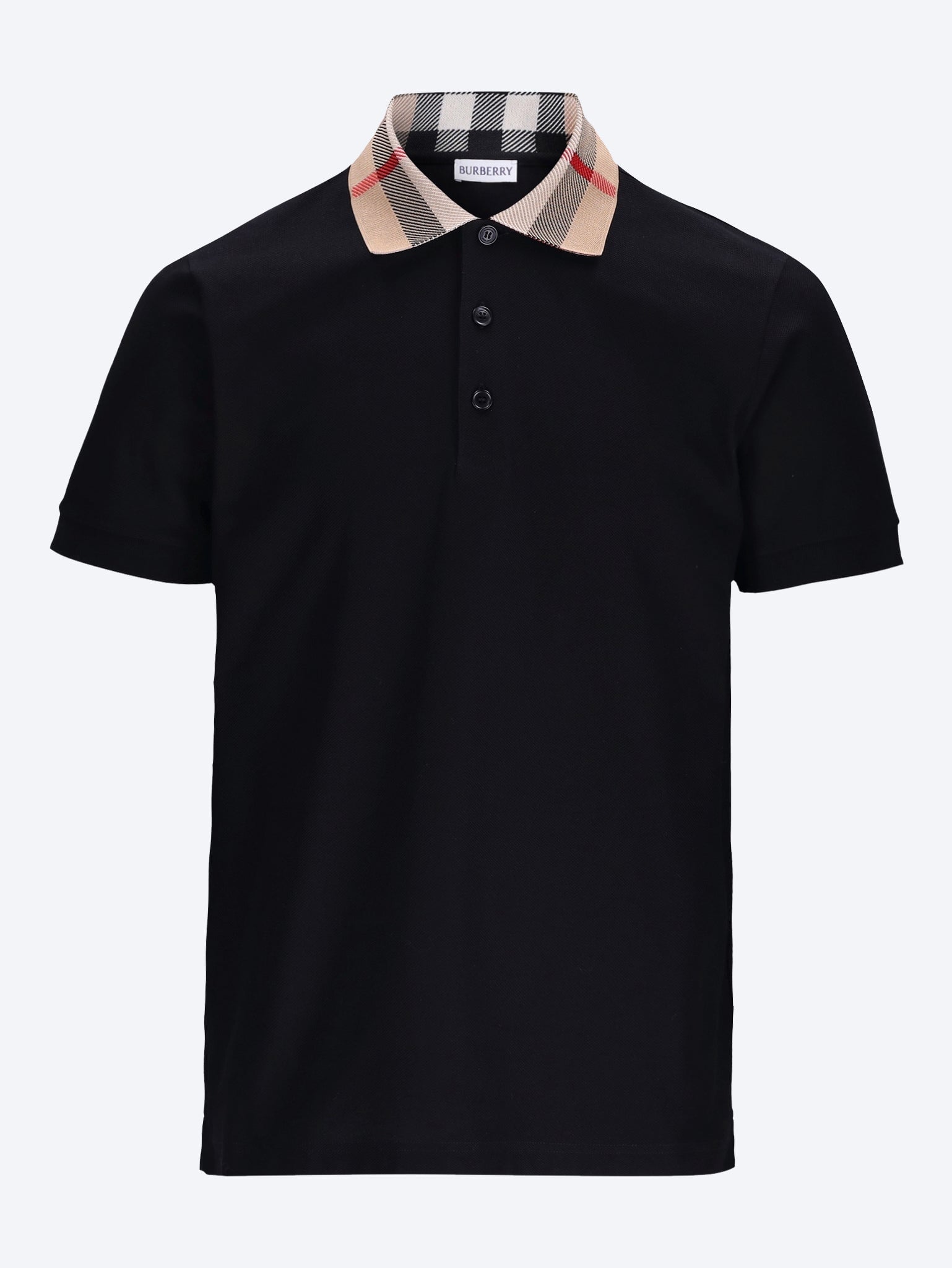 Poloshirt mit Karokragen 1
