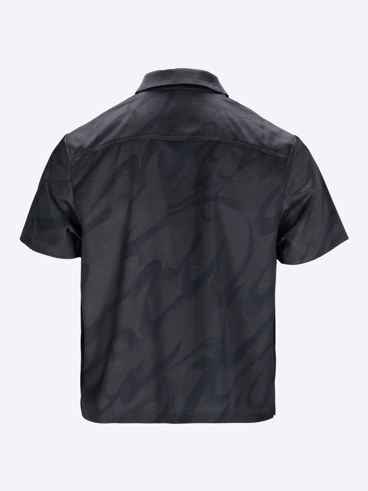 Chilling satin shirt tee-shirt 2