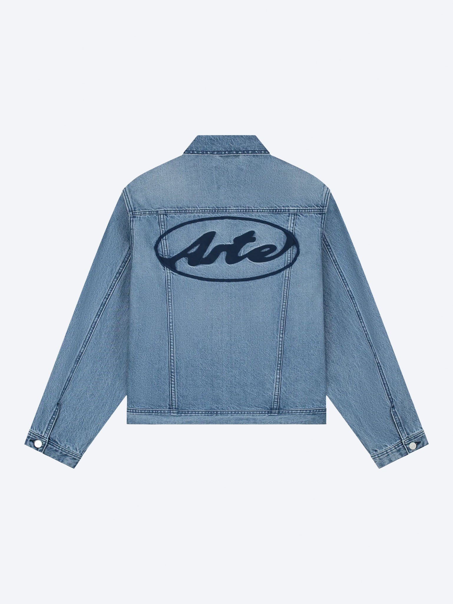 Circle logo jeans jacket 1