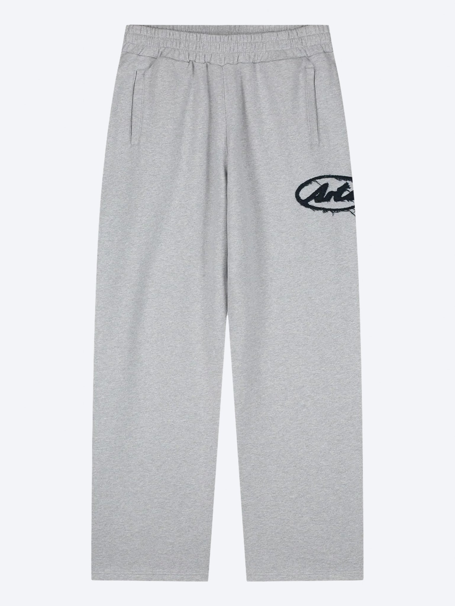 Circle patch logo sweatpants 1