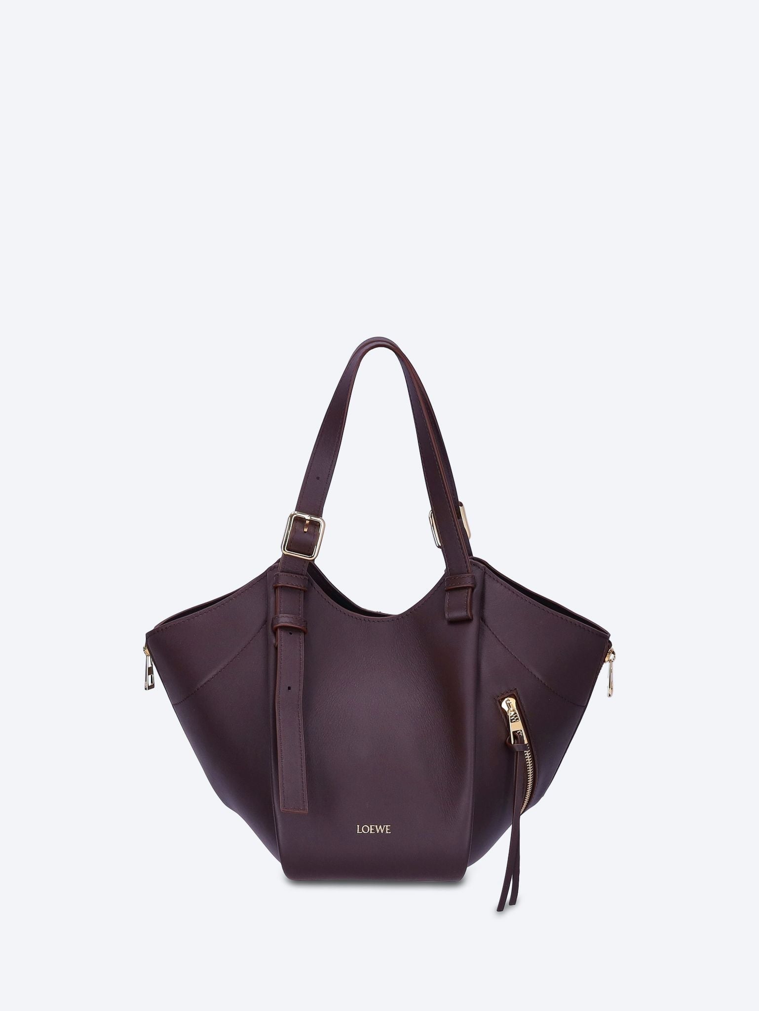 Classic leather hammock flip bag 1