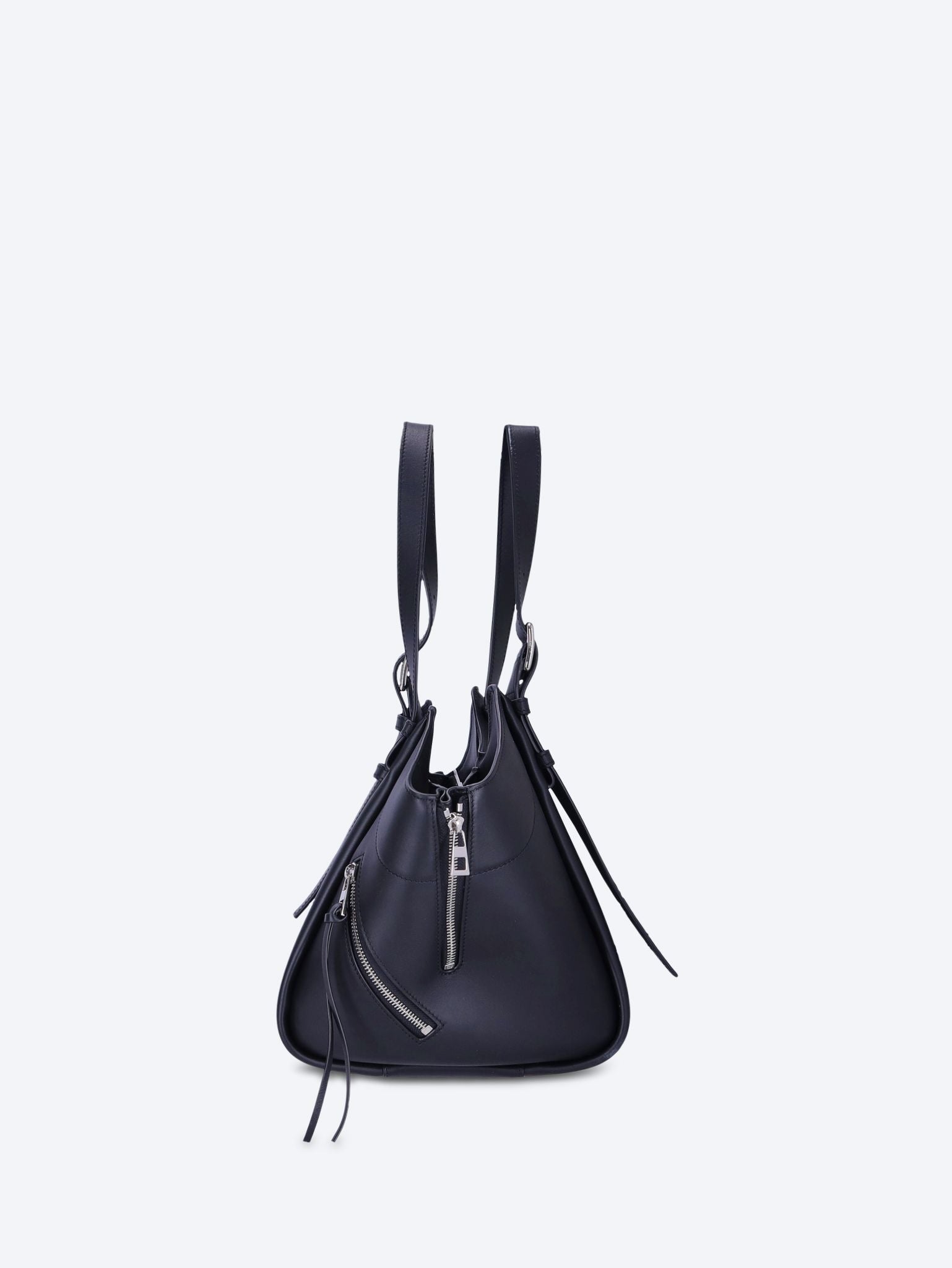 Classic leather hammock flip bag 4