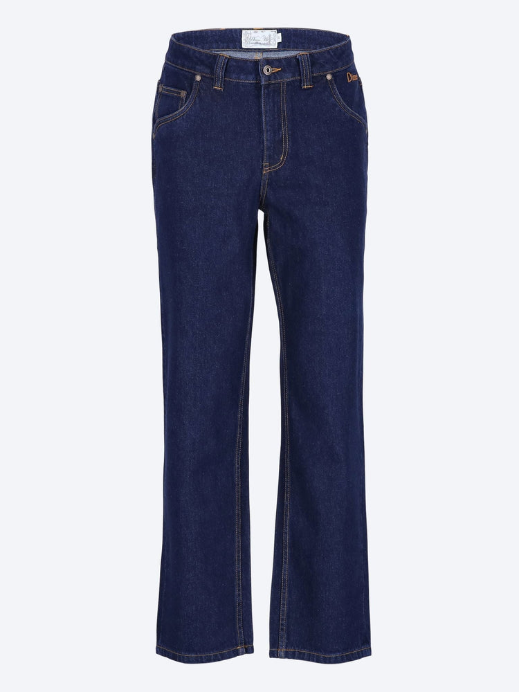 Classic relaxed denim pants 1