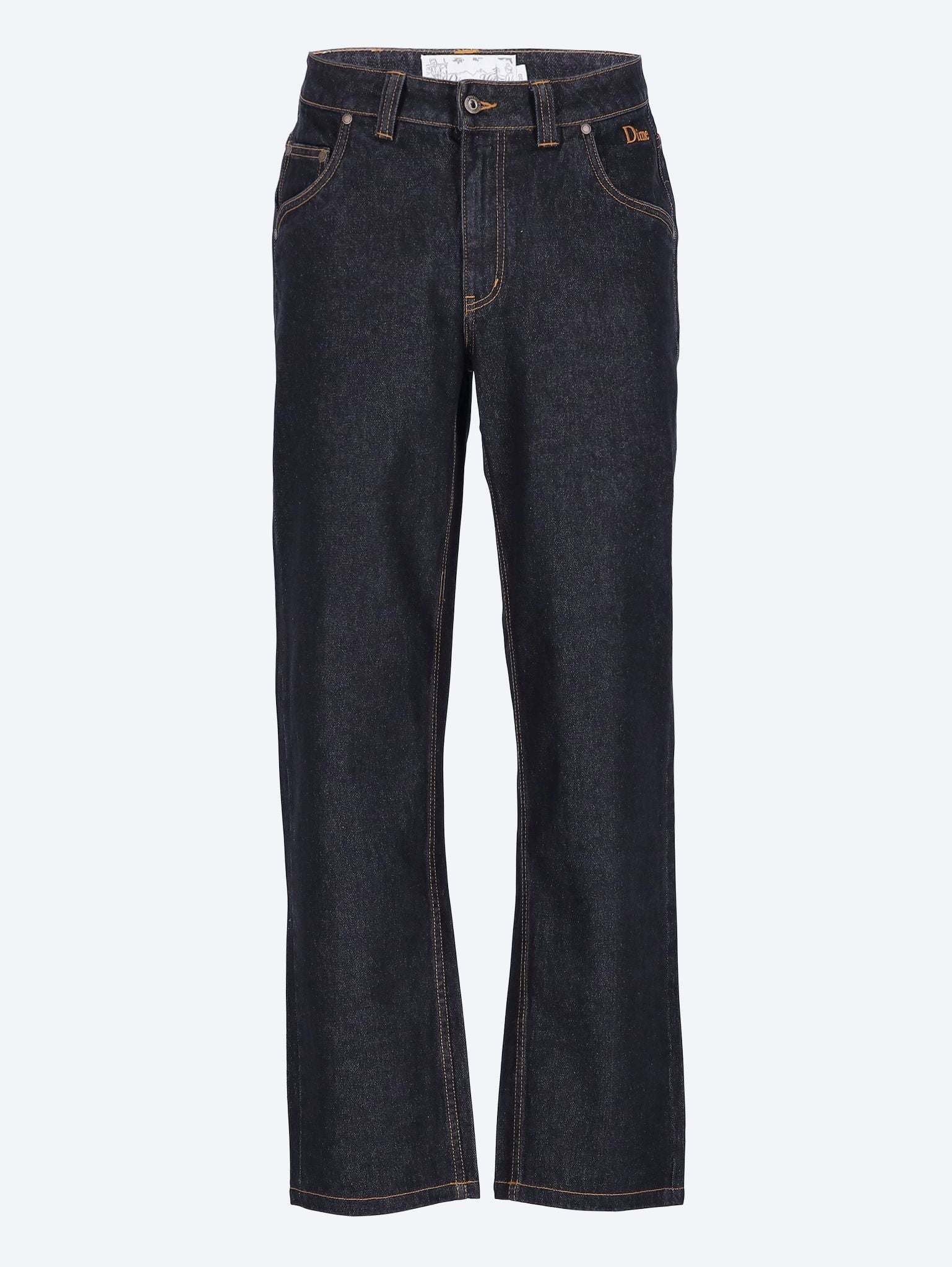 Classic relaxed denim pants 1