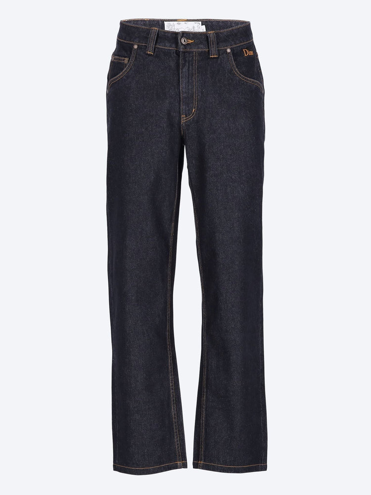 Classic relaxed denim pants 1