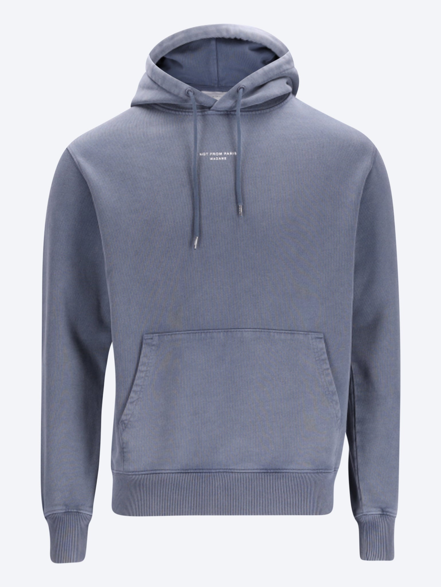 Klassischer Kapuzenpullover mit Slogan 1