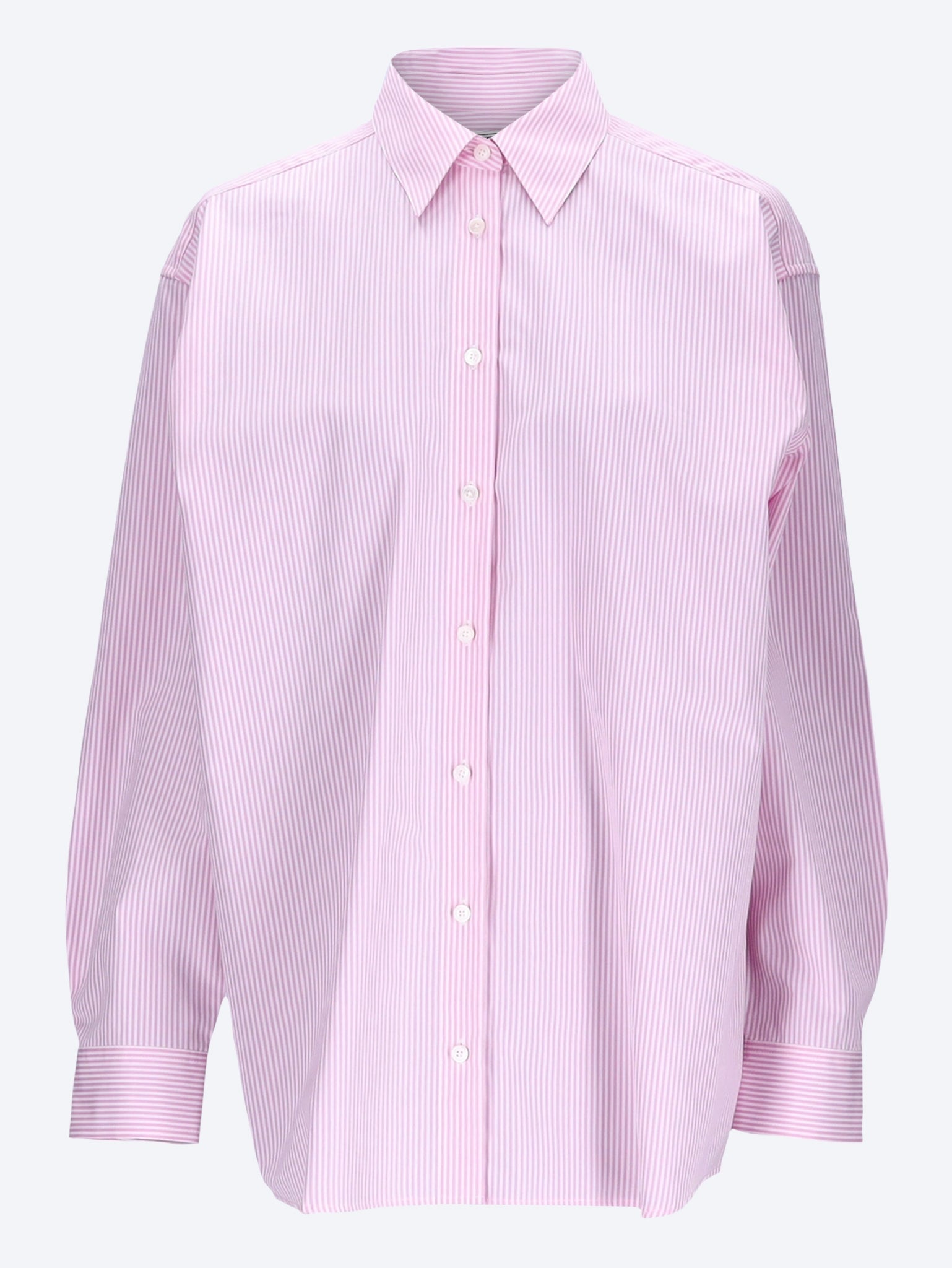 Classic tumbled striped shirt 1