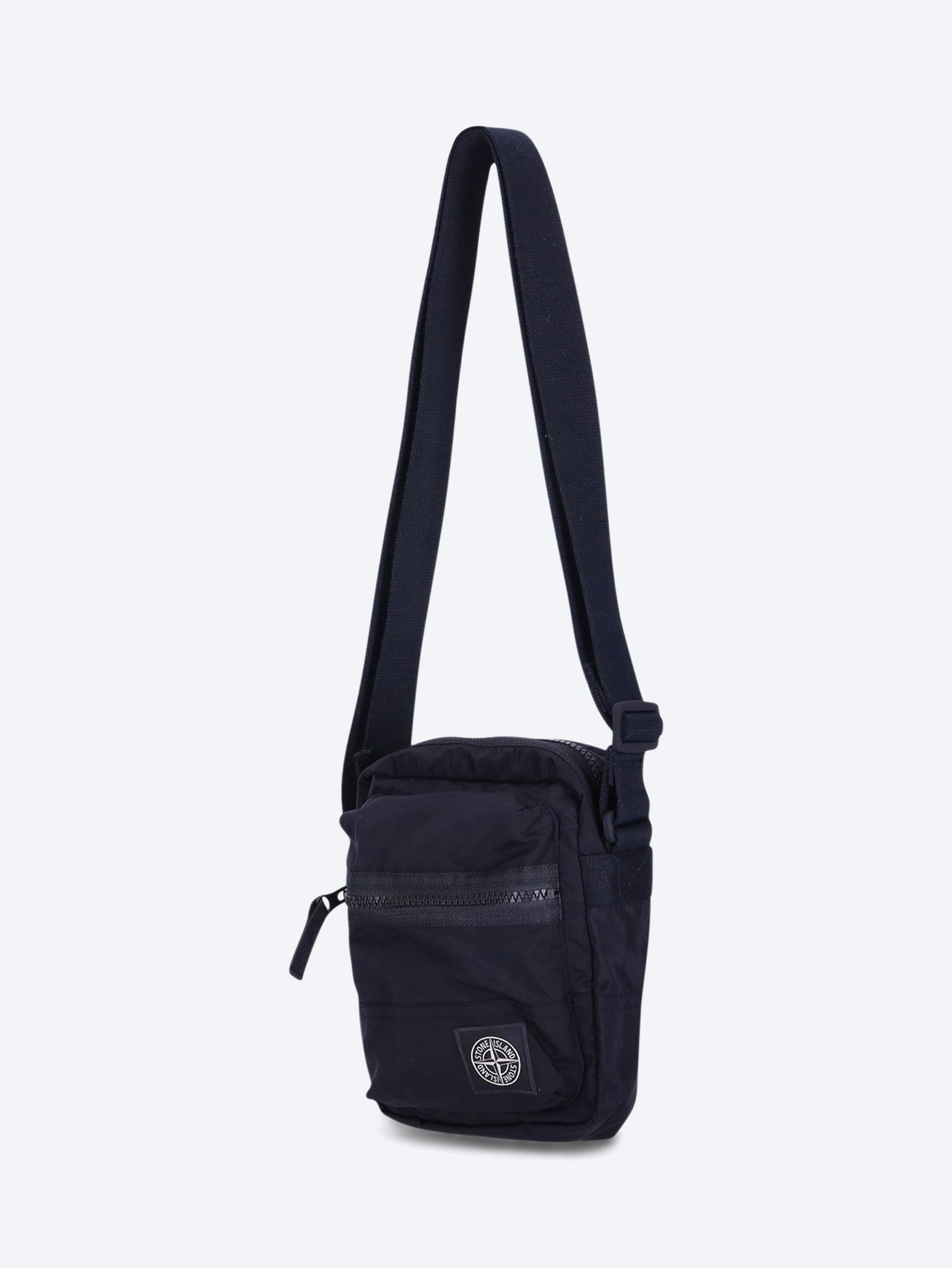 Coated nylon metal cross body bag 2