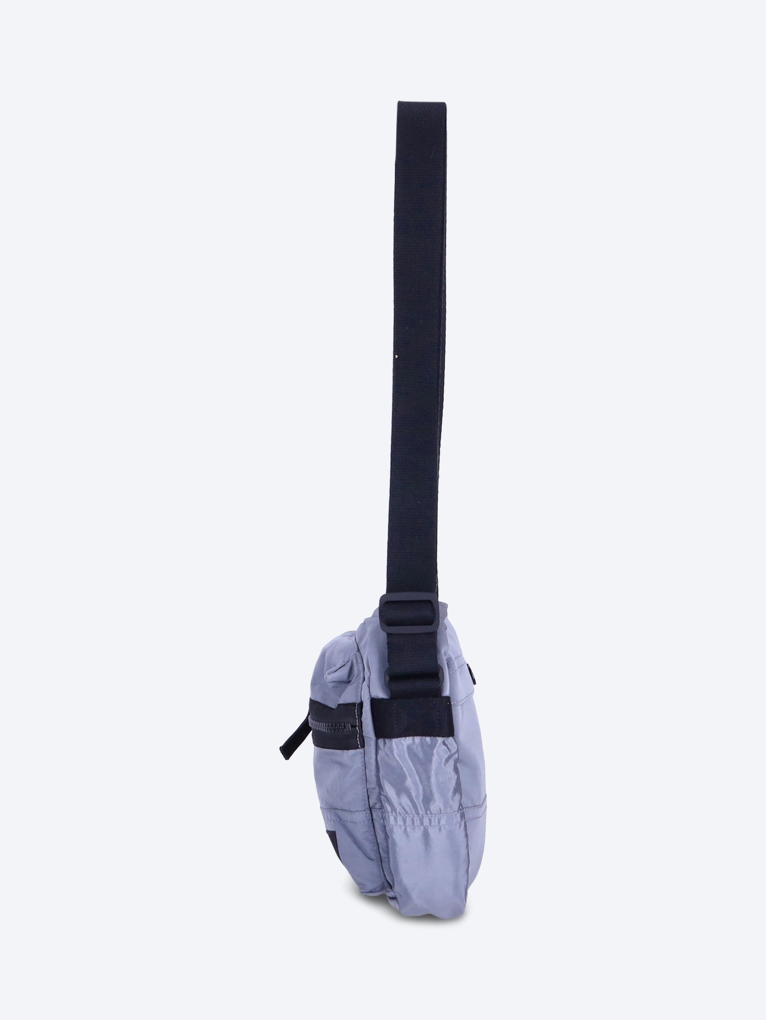 Coated nylon metal cross body bag 3