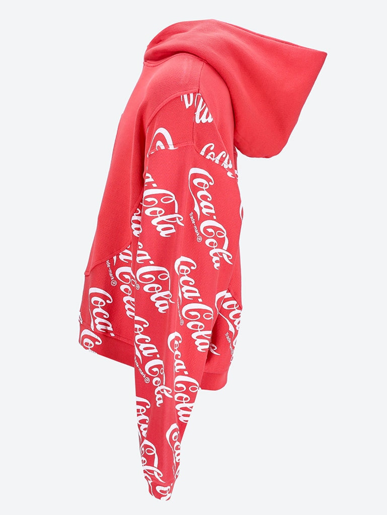 Coca cola swirl hoodie 2