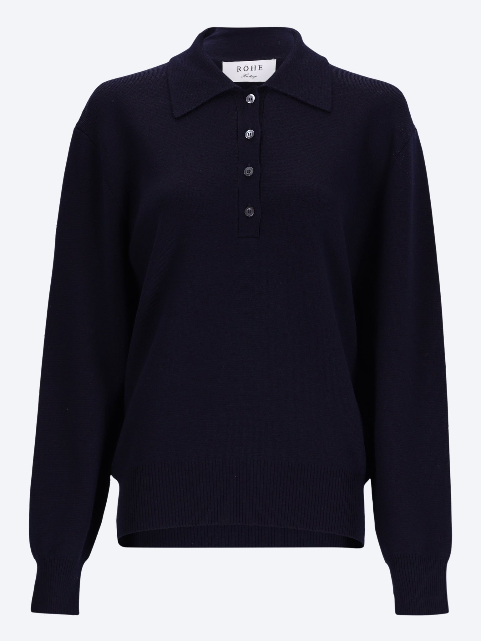 Compact knitted polo 1