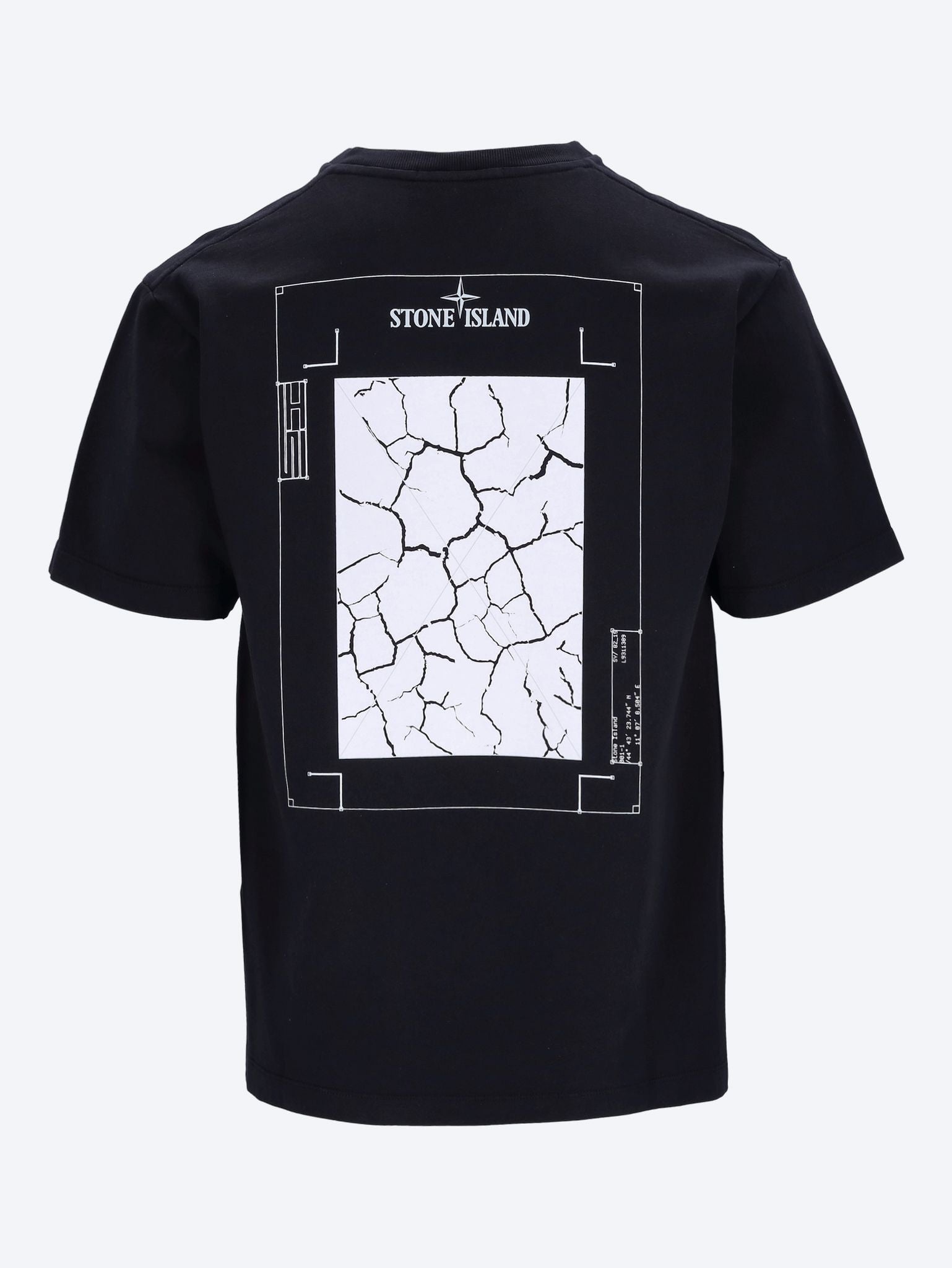 Construction lines print t-shirt 2