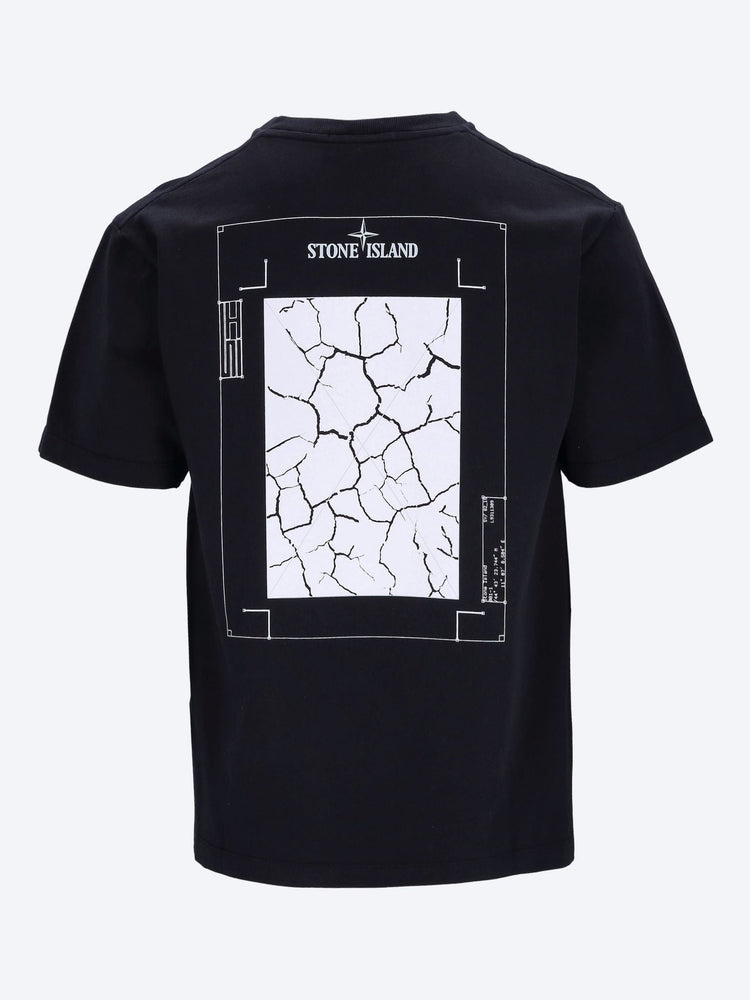 Construction lines print t-shirt 2