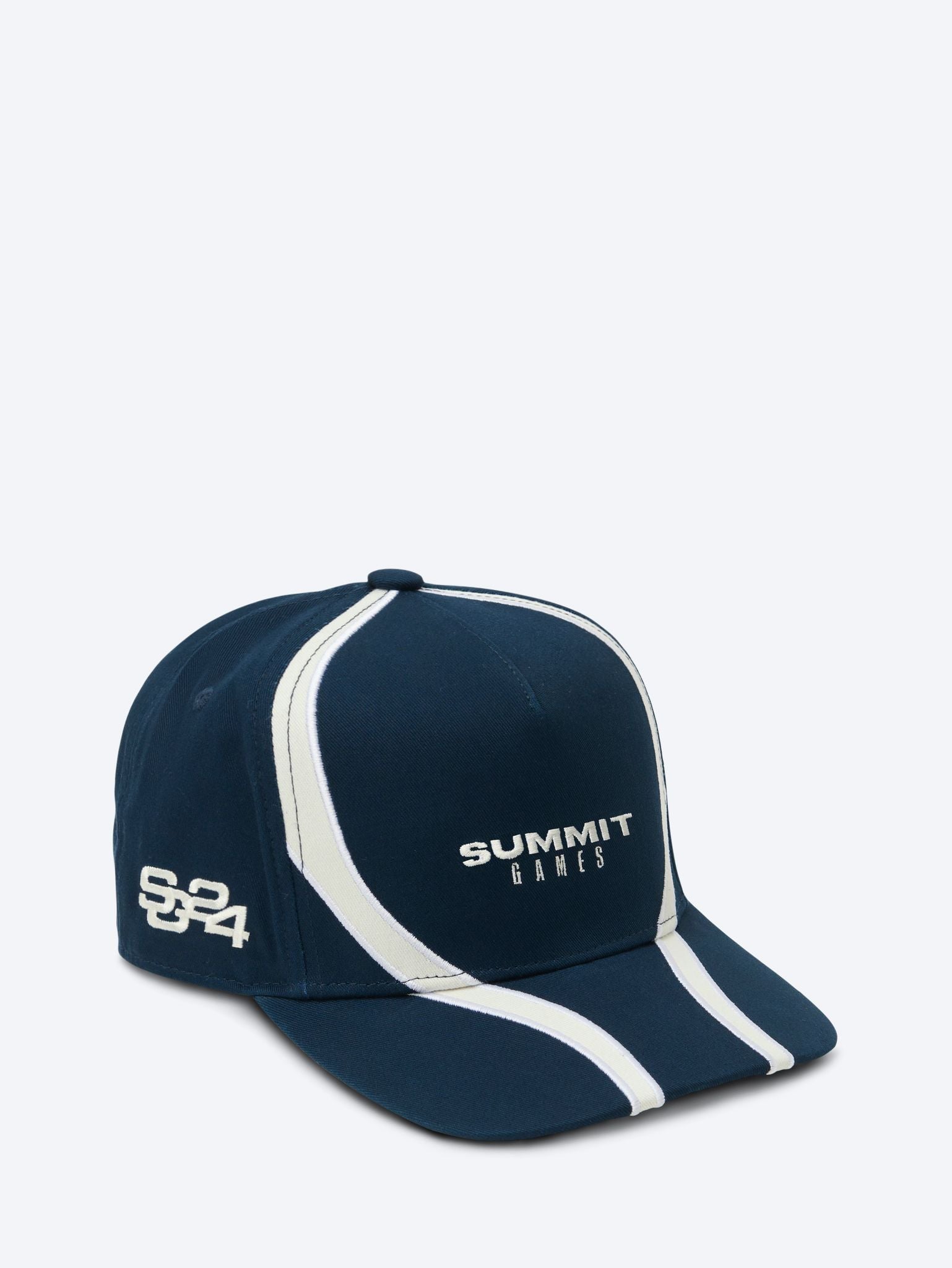 Contrast panel baseball cap 2