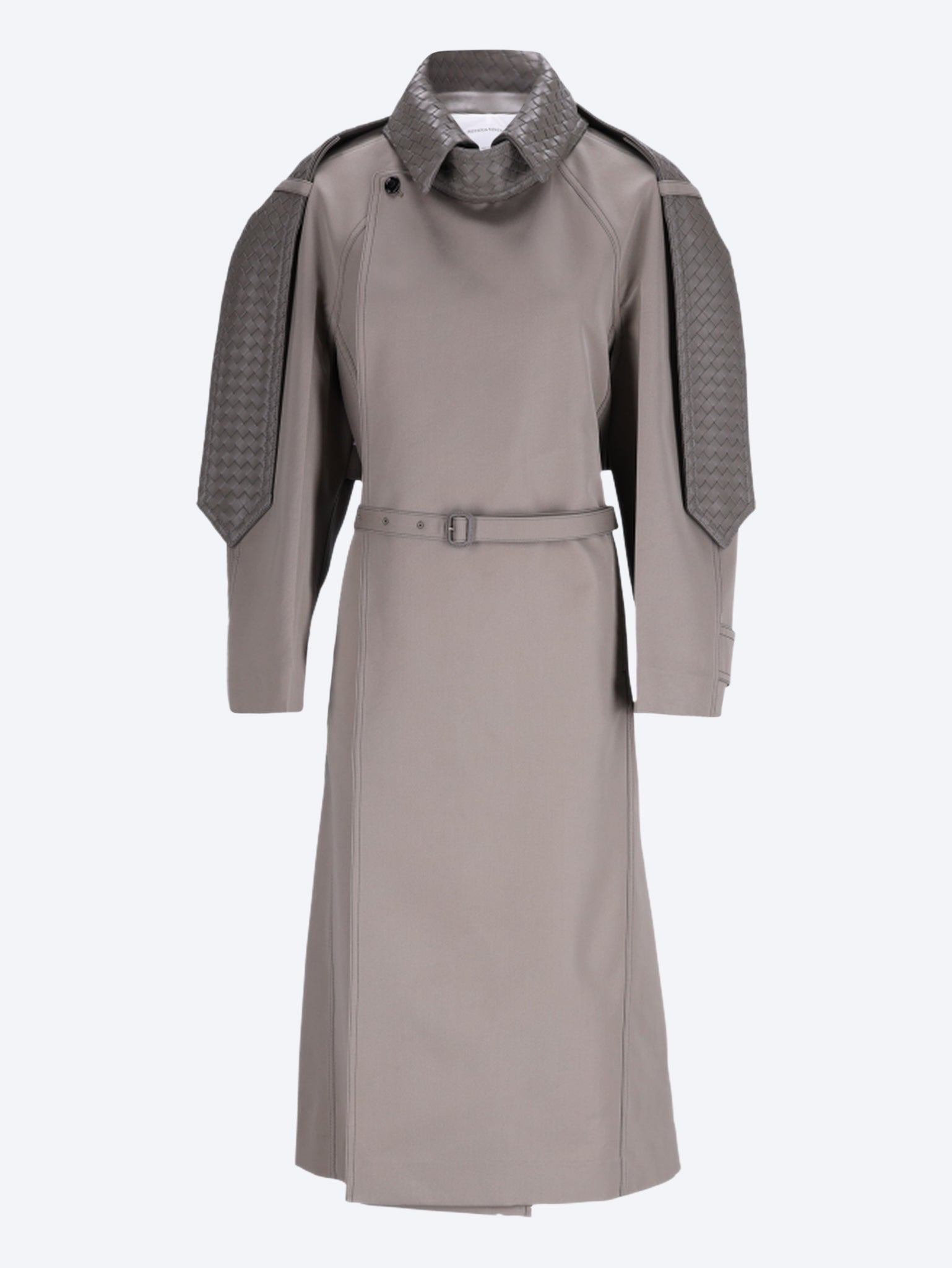Trenchcoat aus Gabardine aus Baumwolle und Seide 1