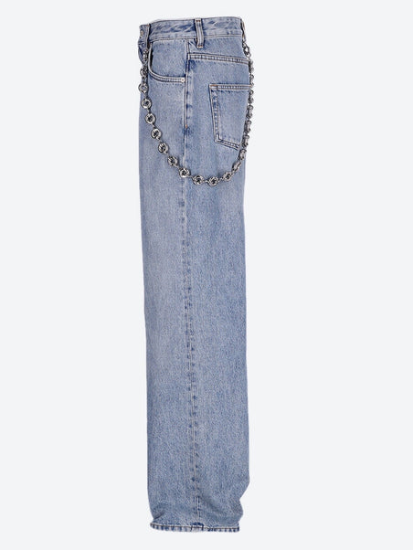 Cotton chain jeans