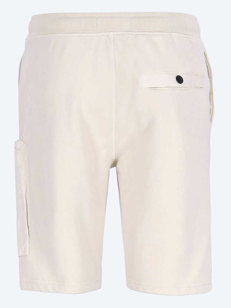 Cotton fleece, garment dyed shorts 3